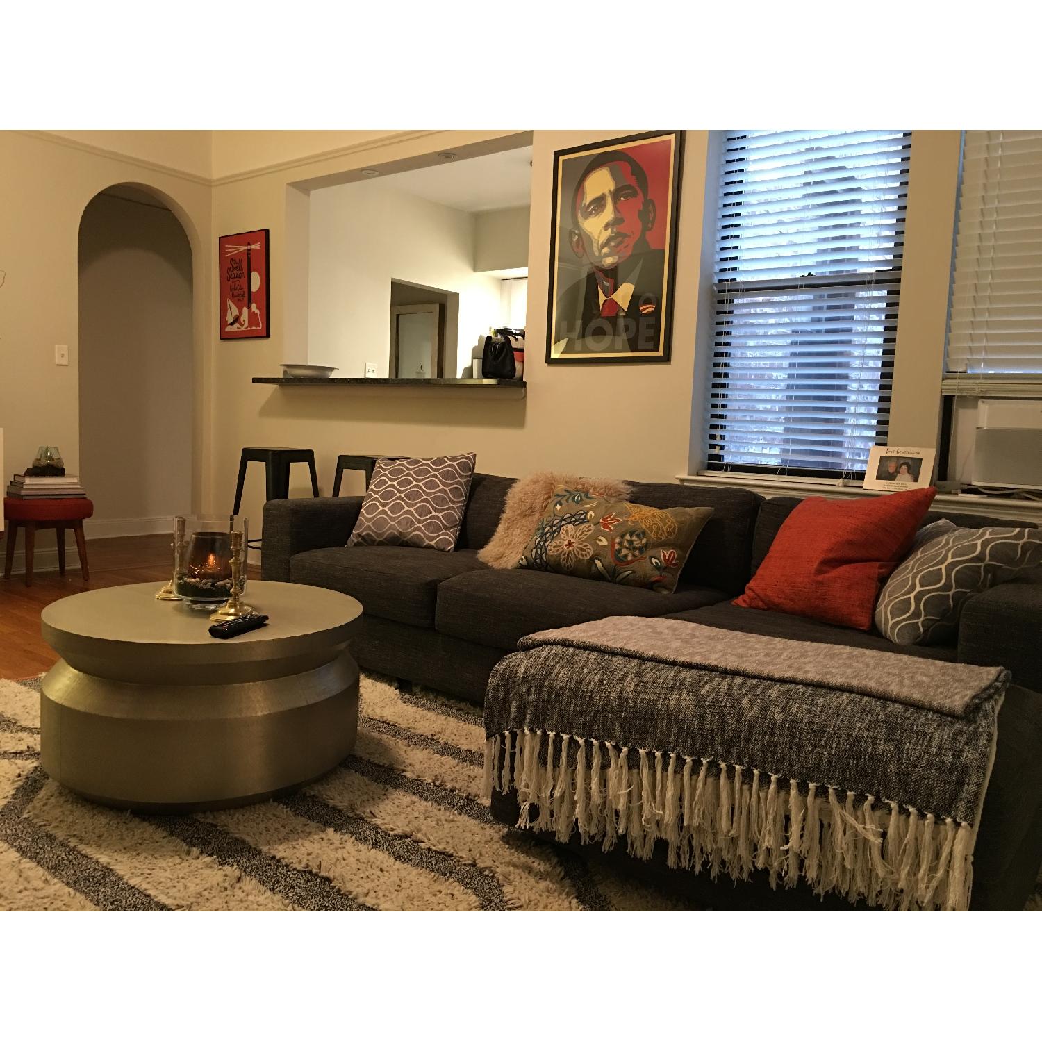 West Elm Urban 2-Piece Chaise Sectional - image-7