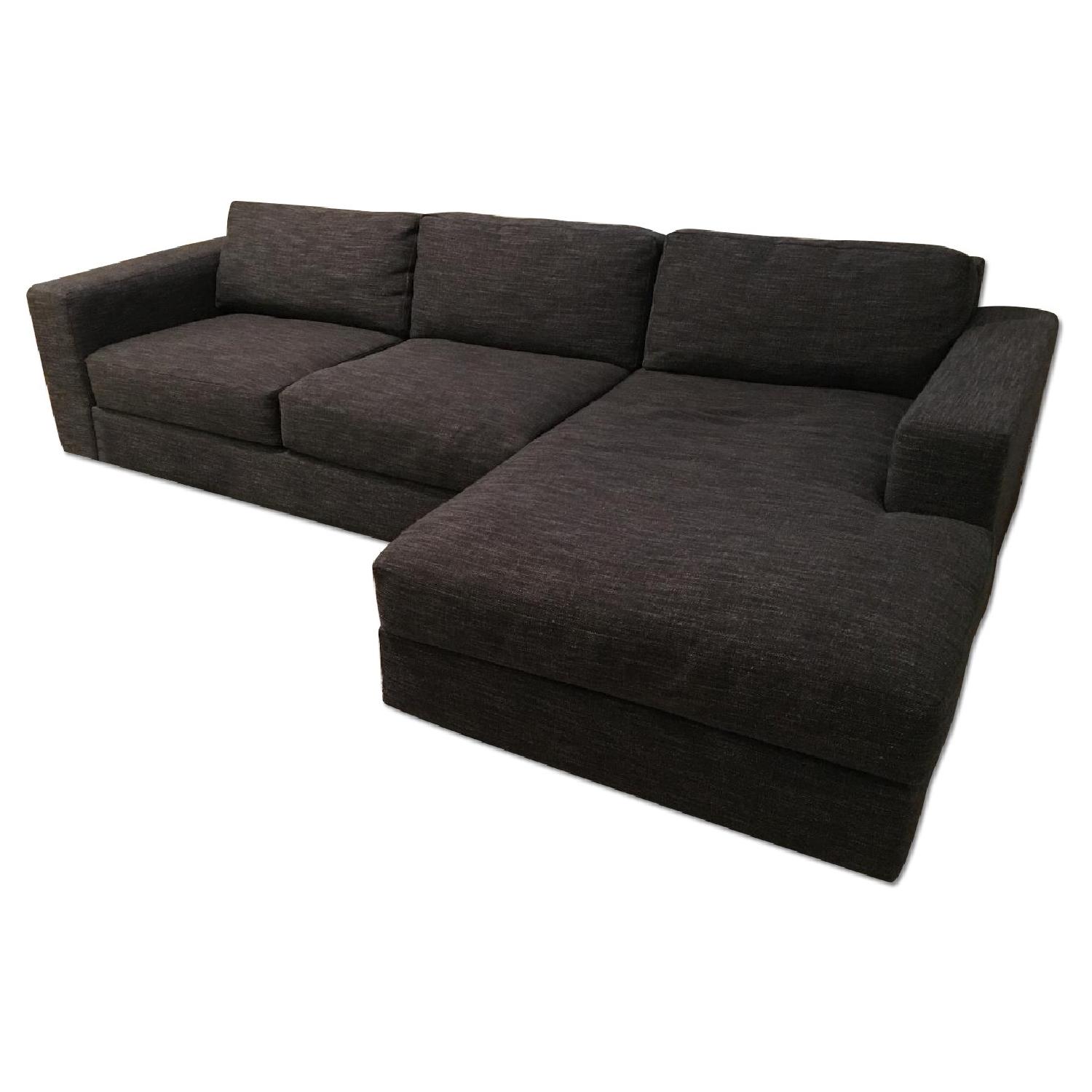 West Elm Urban 2-Piece Chaise Sectional - image-0