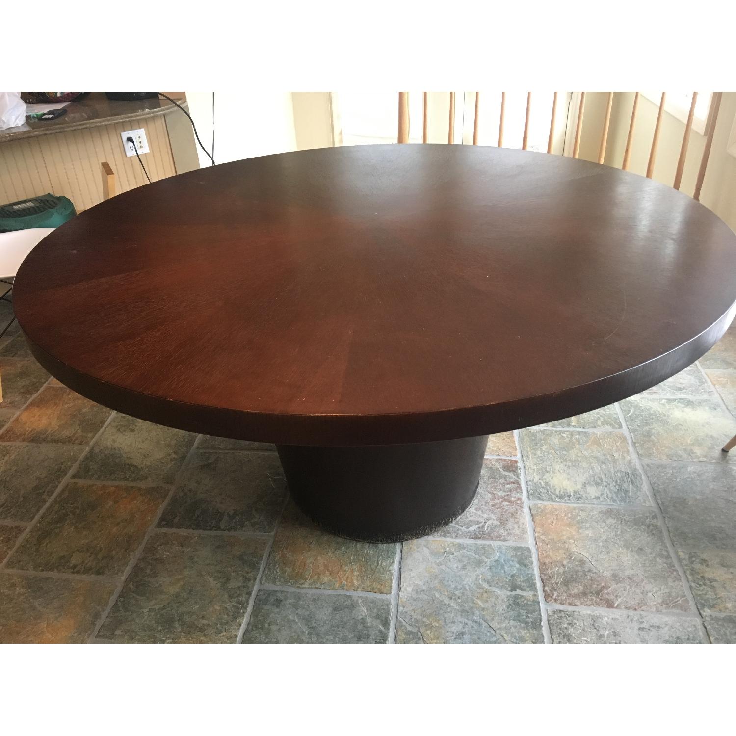 Crate & Barrel Round Dining Table - image-2