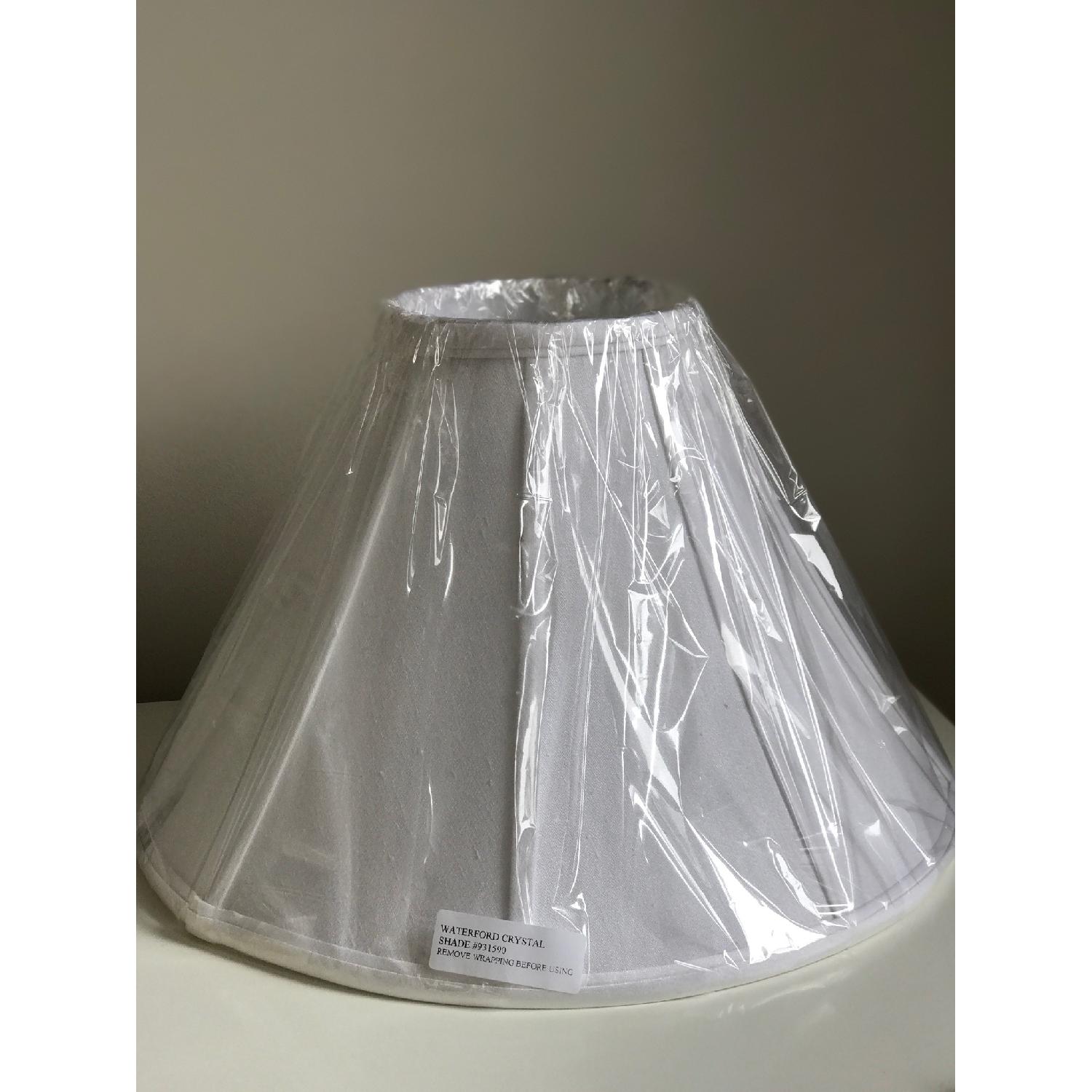 Waterford White Lamp Shade - image-1