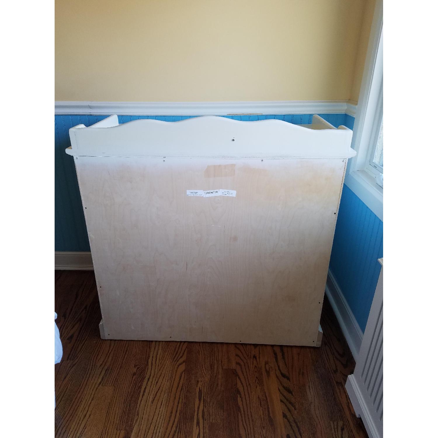 Distressed Antique White Vintage Changing Table/Dresser - image-5