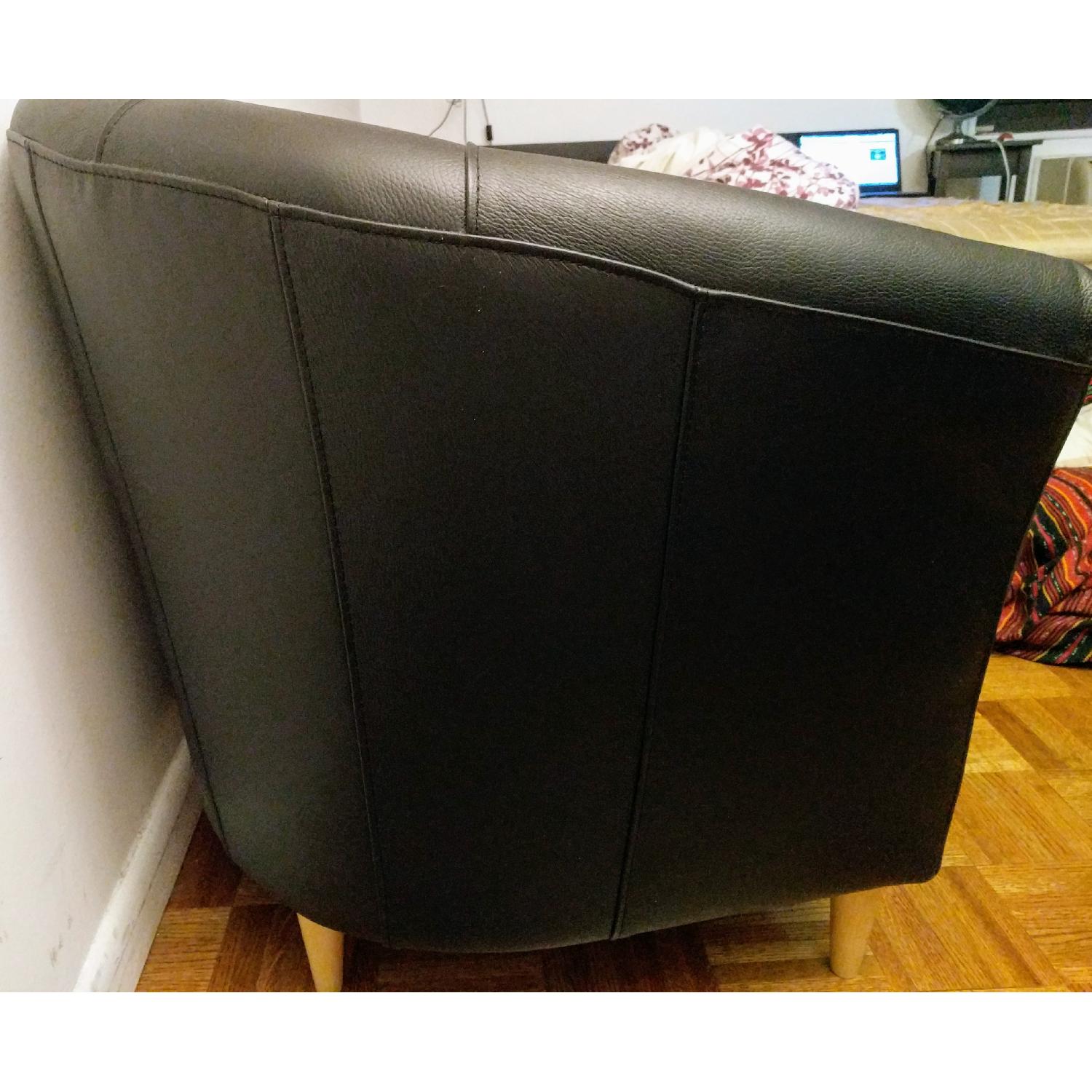 Ikea Tullsta Leather Armchair - image-2
