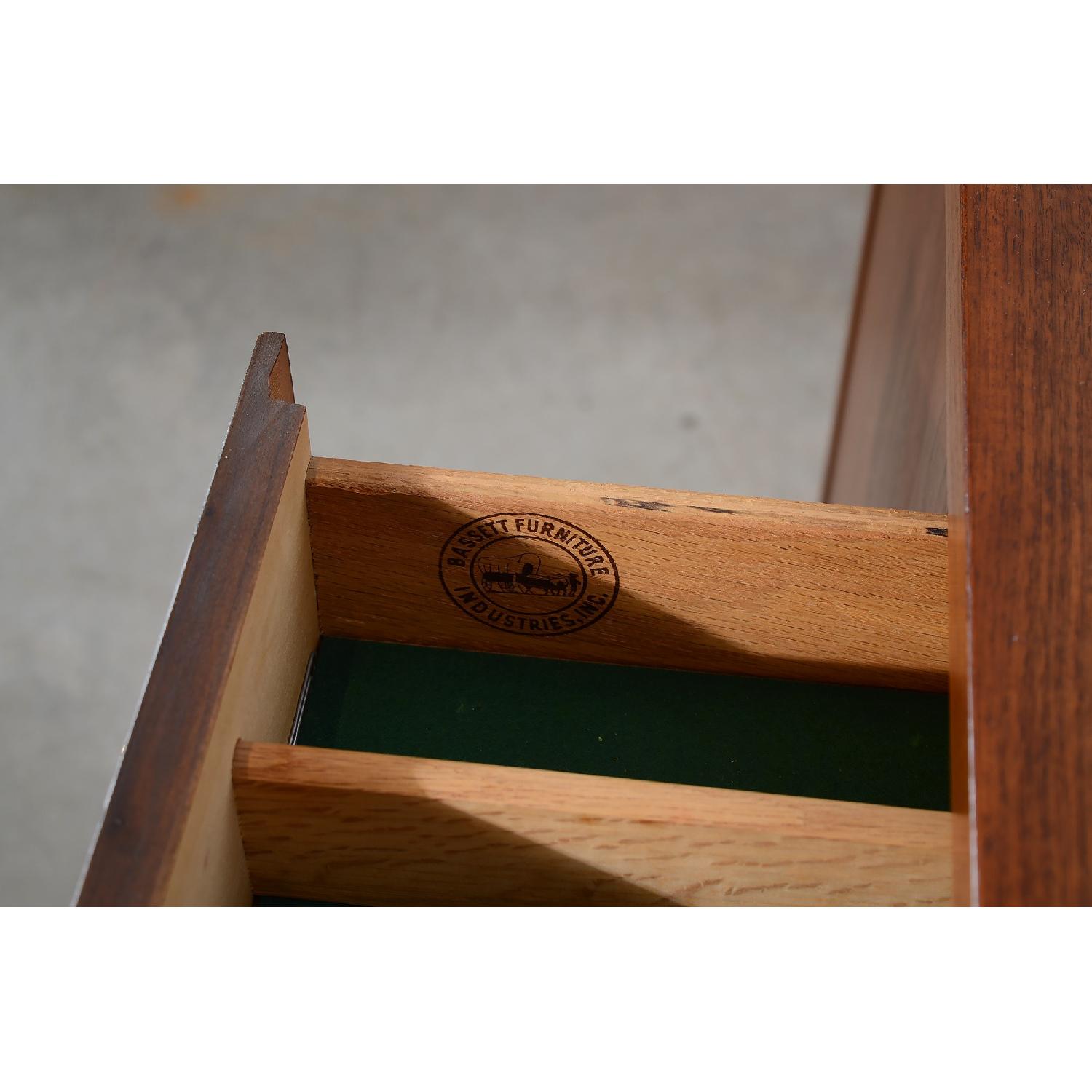 Bassett Walnut Mid Century Modern Credenza/Dresser - image-4