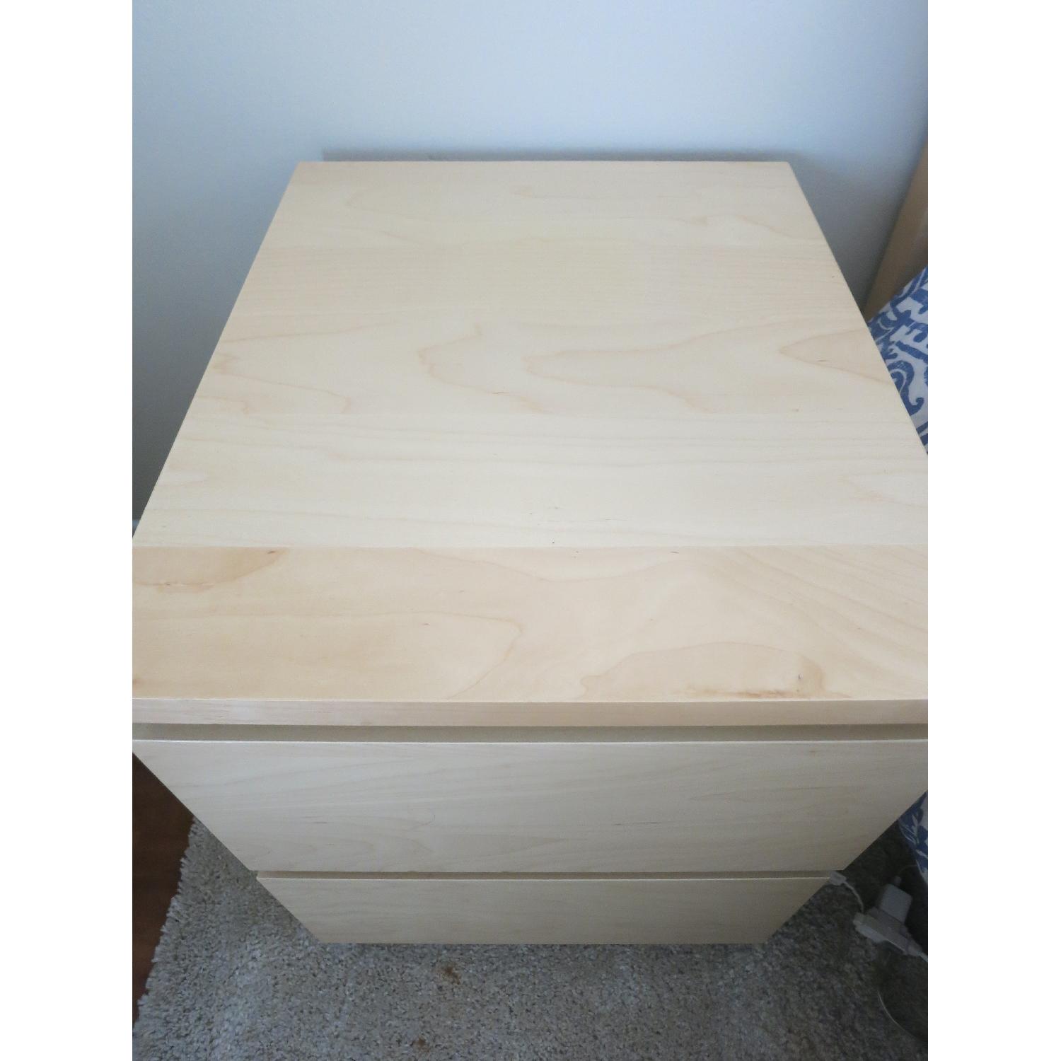 Ikea Malm 2-Drawer Nightstand - image-2