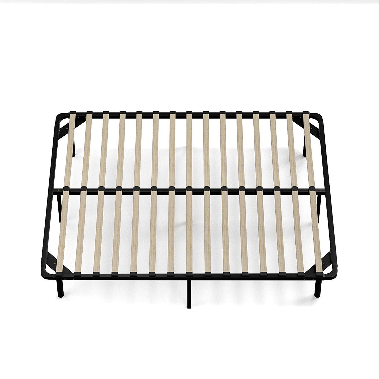 Handy Living Queen Size Wood Slat Bed Frame - image-2