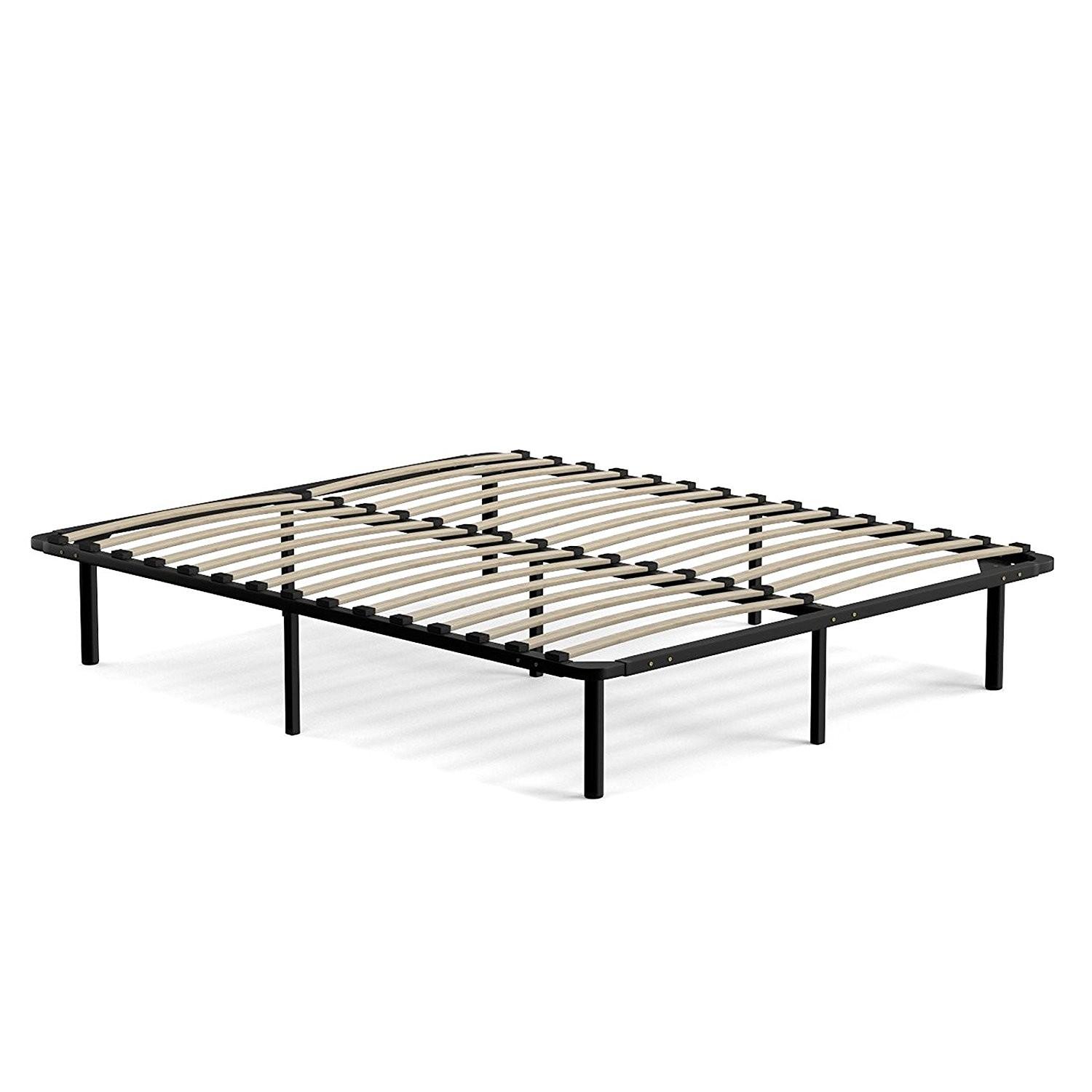 Handy Living Queen Size Wood Slat Bed Frame - image-3