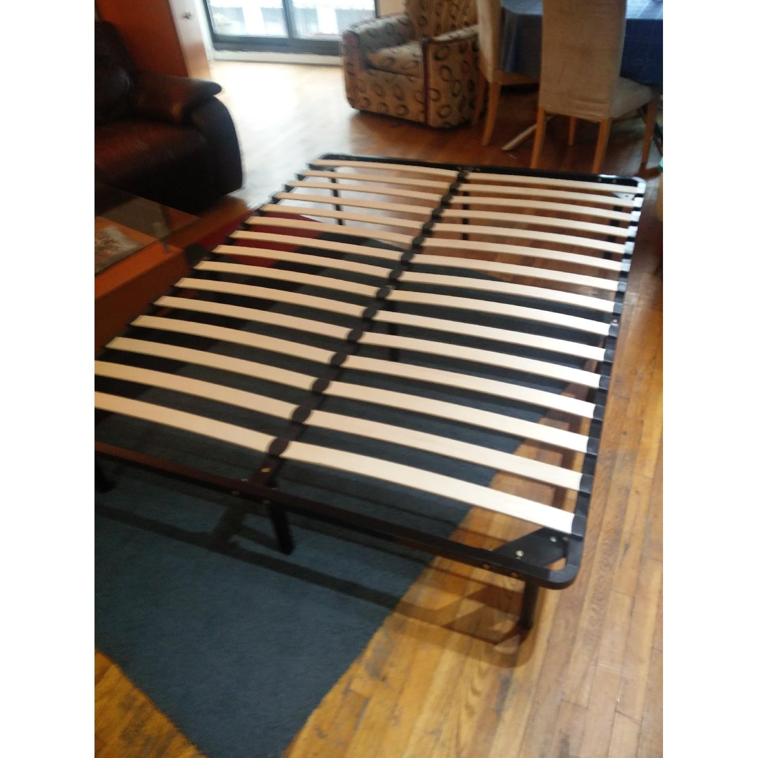 Handy Living Queen Size Wood Slat Bed Frame - image-4