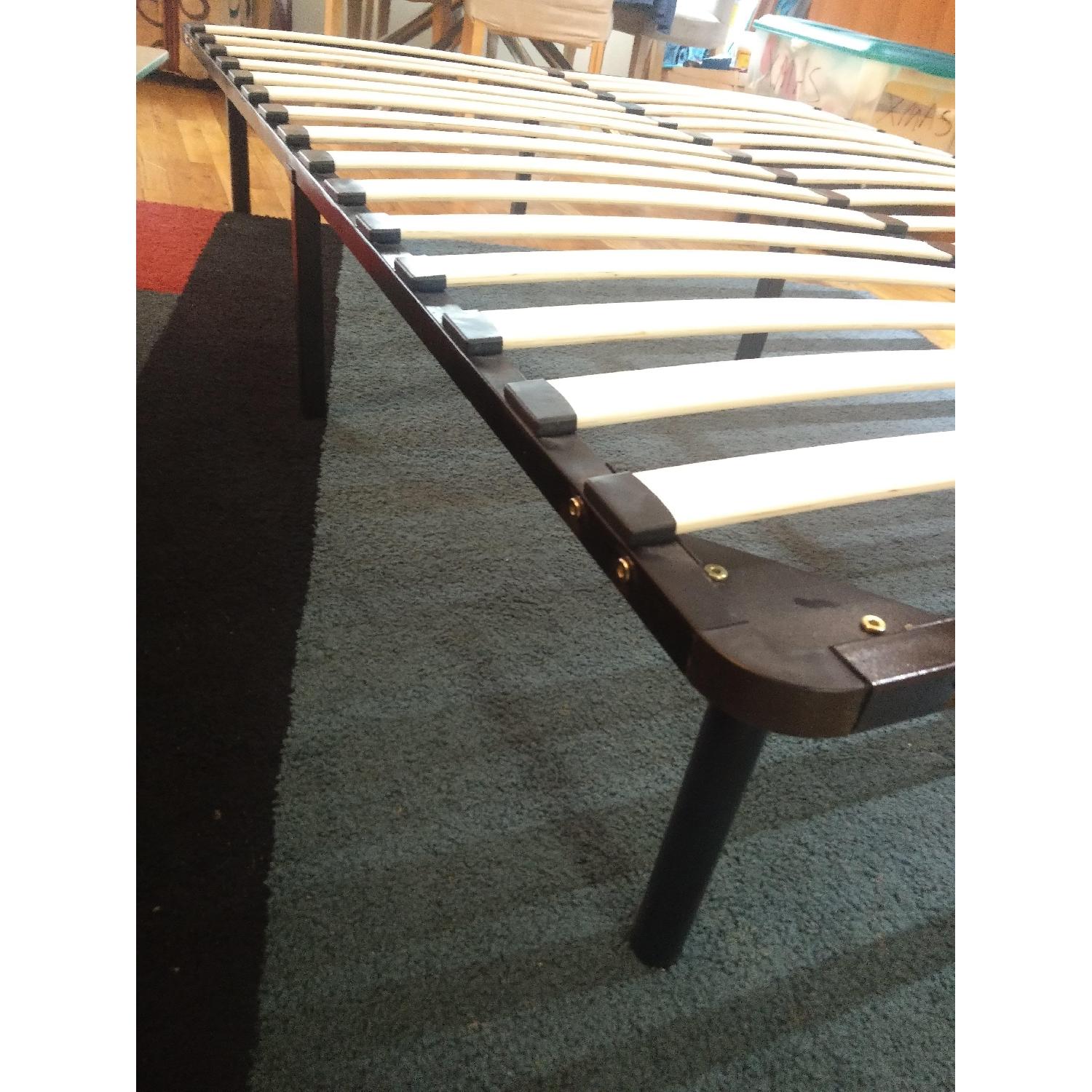 Handy Living Queen Size Wood Slat Bed Frame - image-5