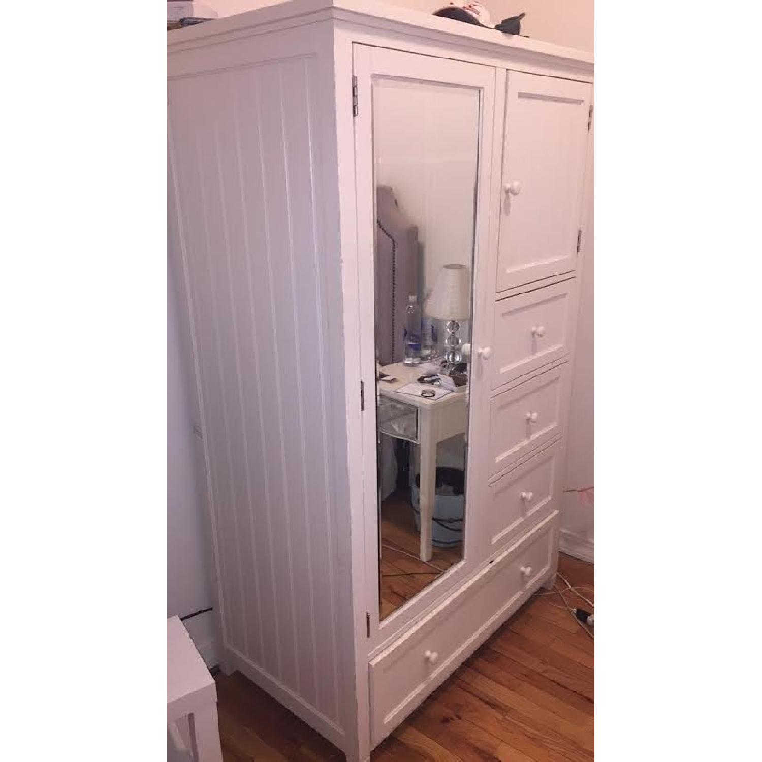 Pottery Barn Beadboard Chiffonier - image-2