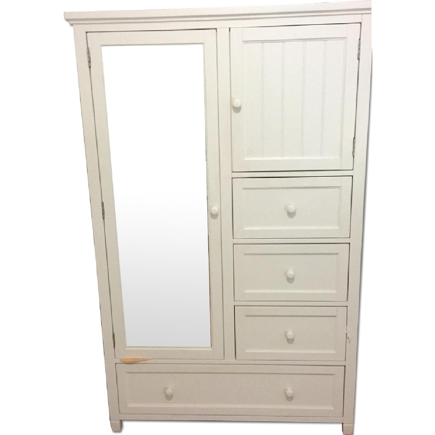 Pottery Barn Beadboard Chiffonier - image-4