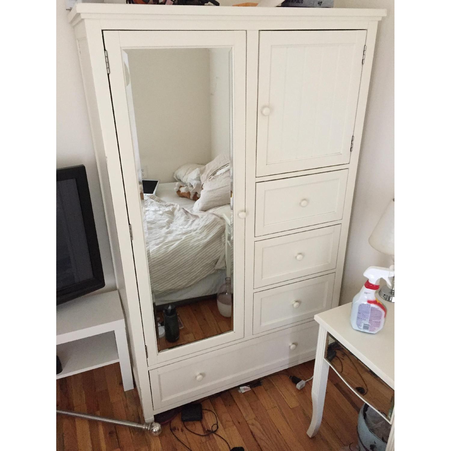 Pottery Barn Beadboard Chiffonier - image-7