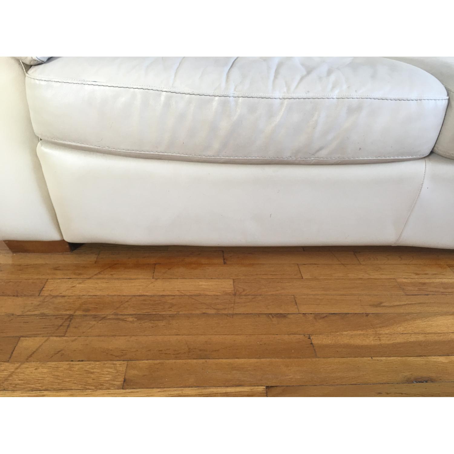 Ikea Leather Sofa bed - image-7