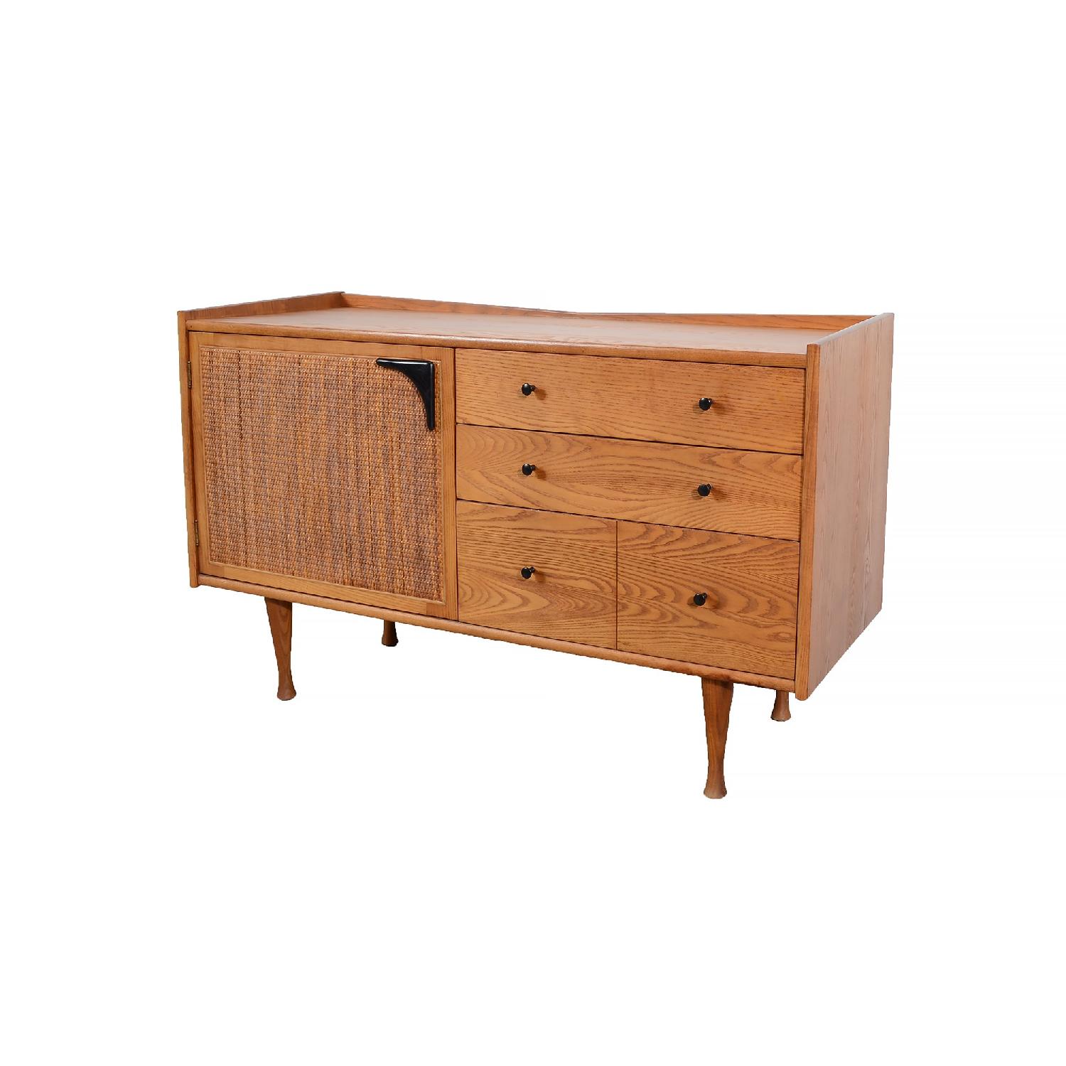 Elm Mid Century Modern Server/Credenza - image-1