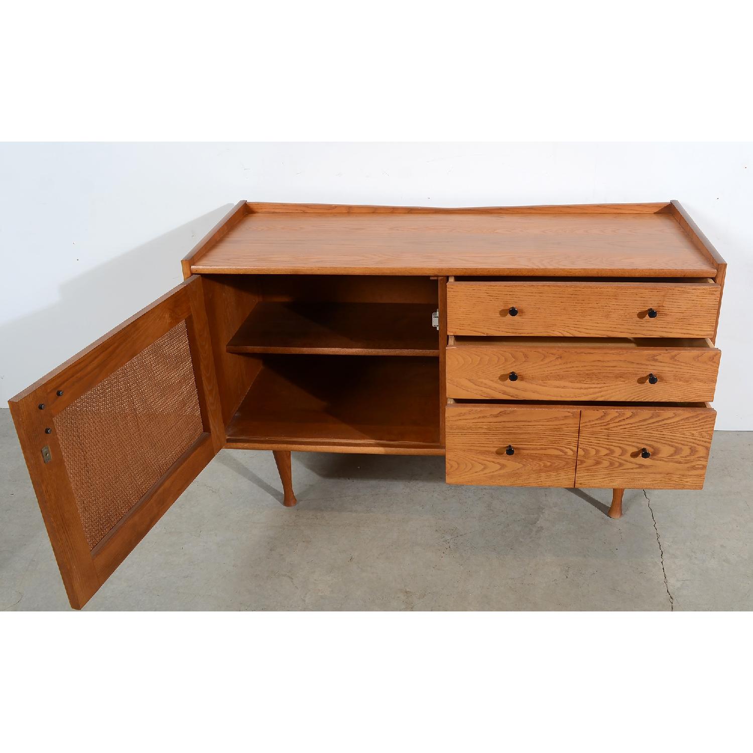 Elm Mid Century Modern Server/Credenza - image-2