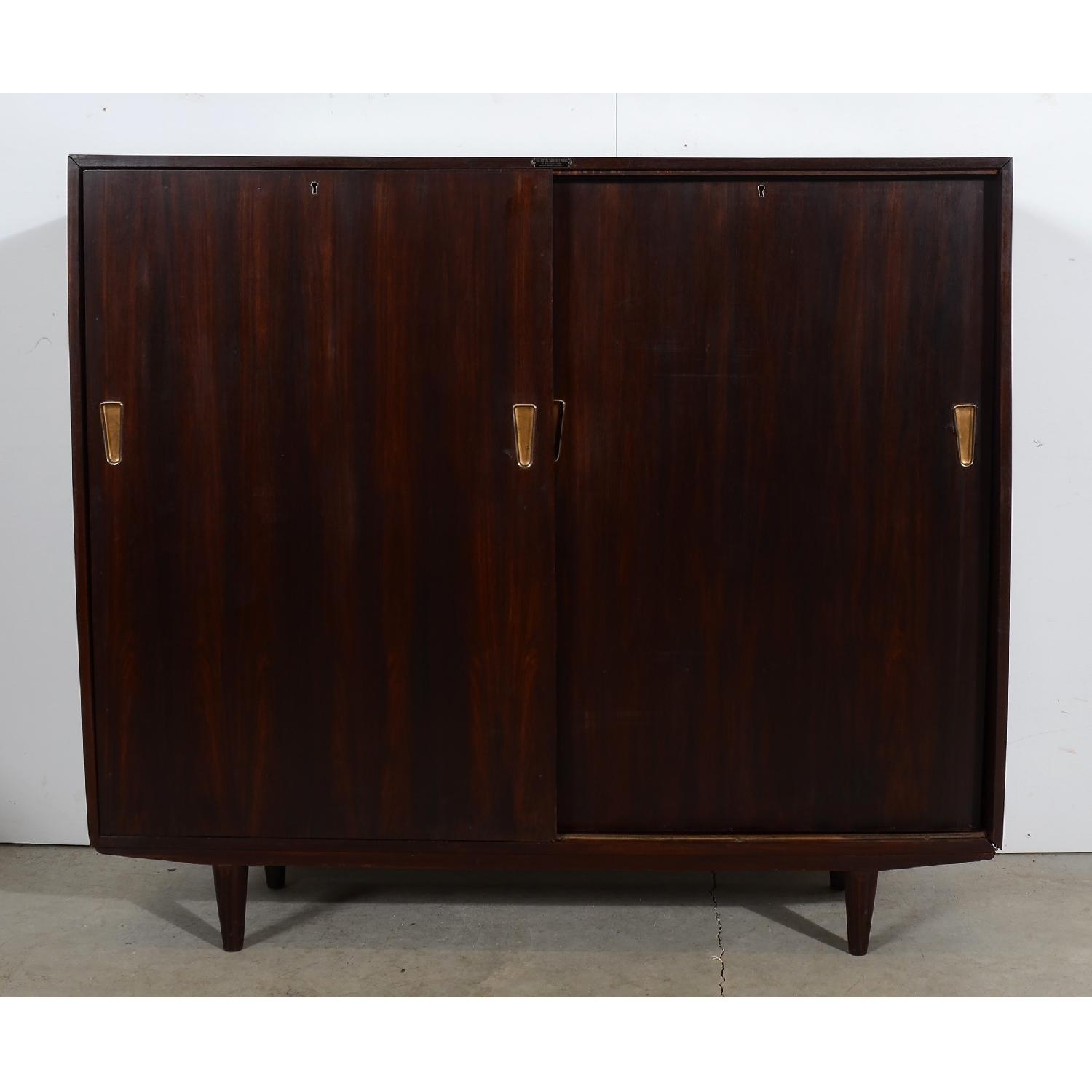 Mid Century Modern Rosewood Bookcase/Cabinet - image-4