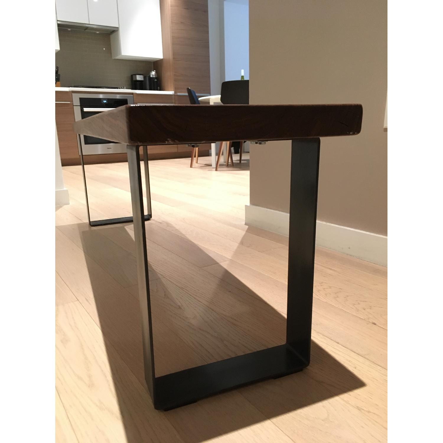 Mid-Century Modern Walnut Bench - image-3
