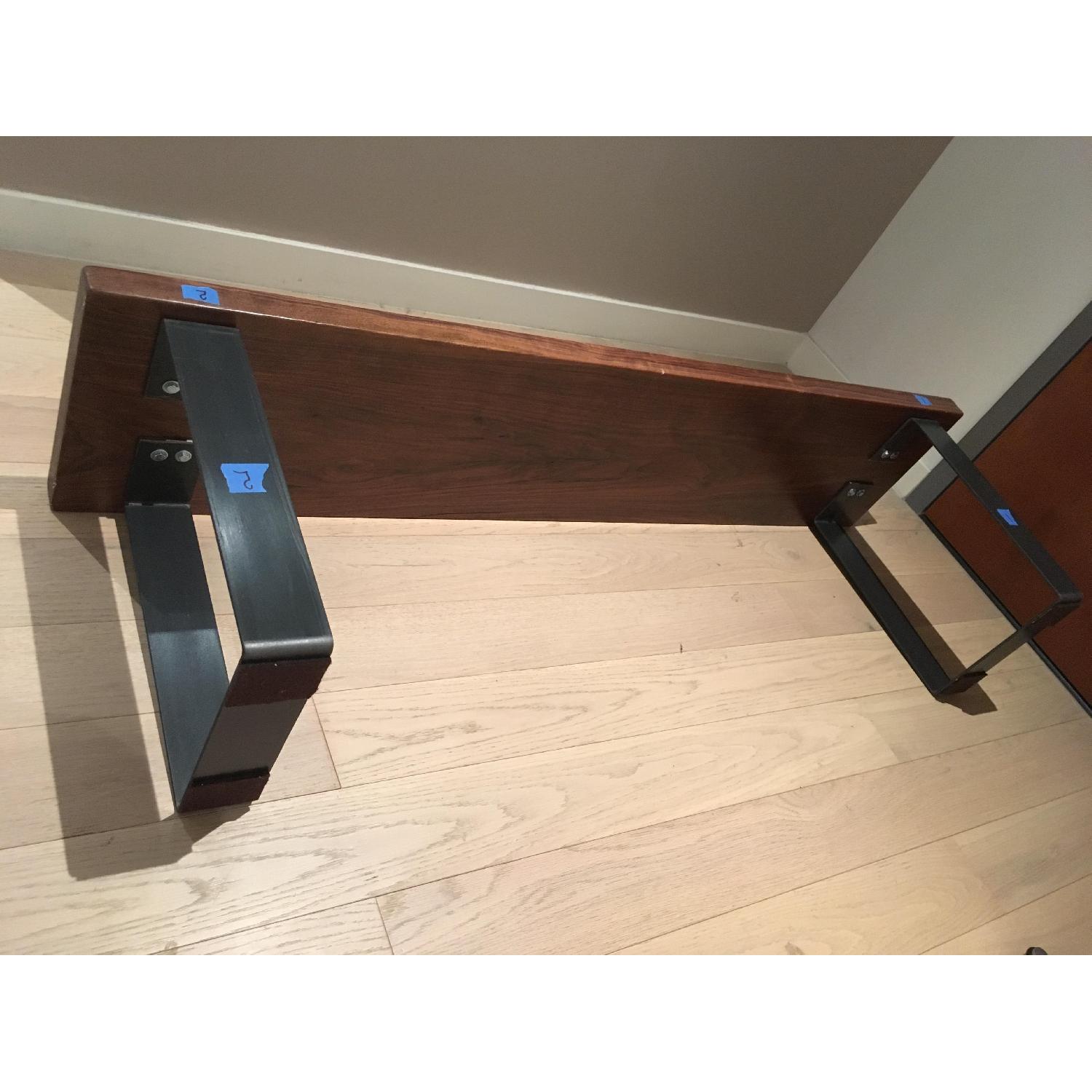 Mid-Century Modern Walnut Bench - image-6