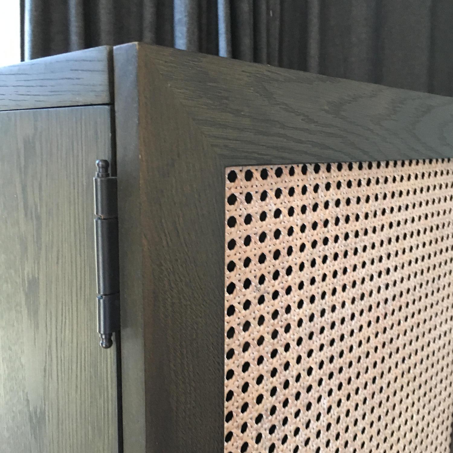 CB2 Greige Tall Credenza/Cabinet - image-2