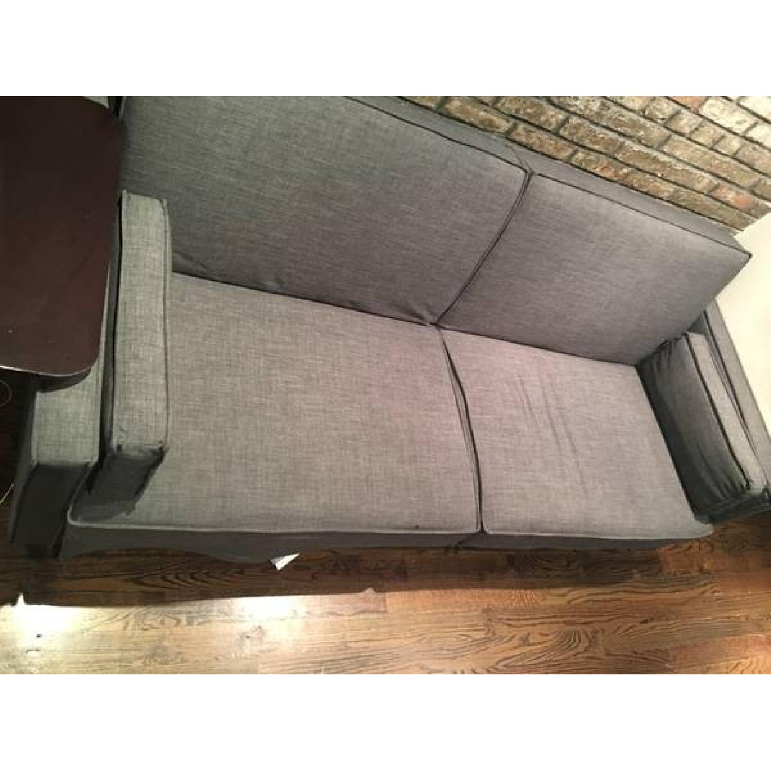 Charcoal Gray Nolee Folding Sofa Bed - image-2