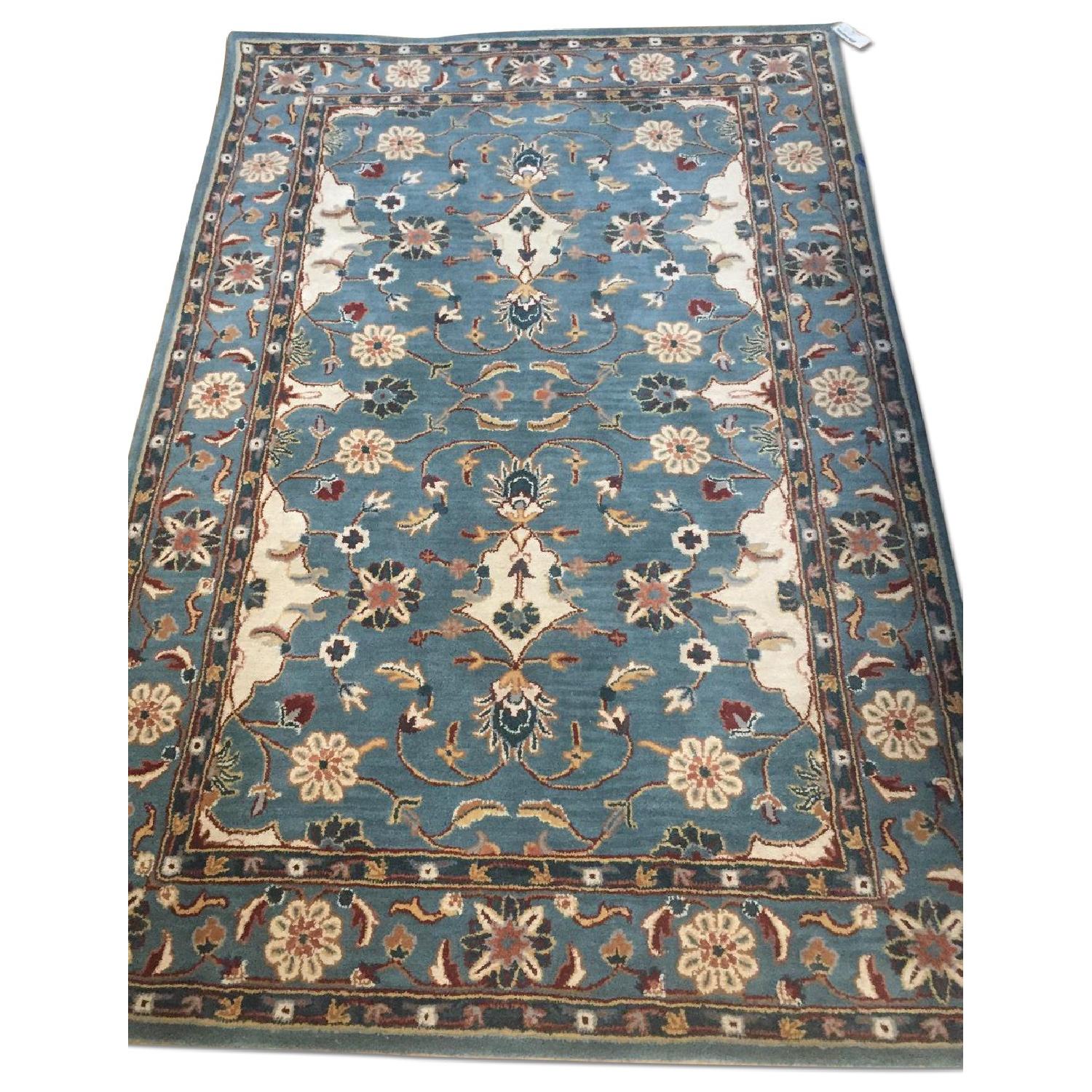 Teal Rug - image-0