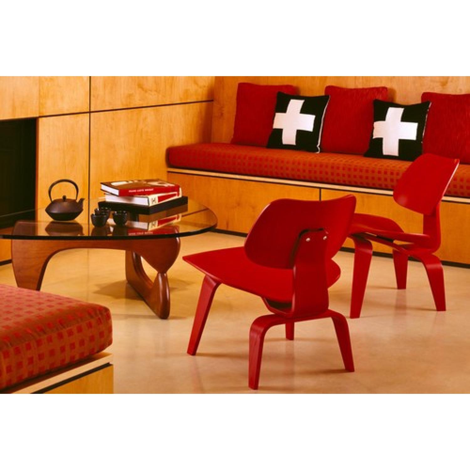 Noguchi Triangle Coffee Table Replica in Walnut - AptDeco