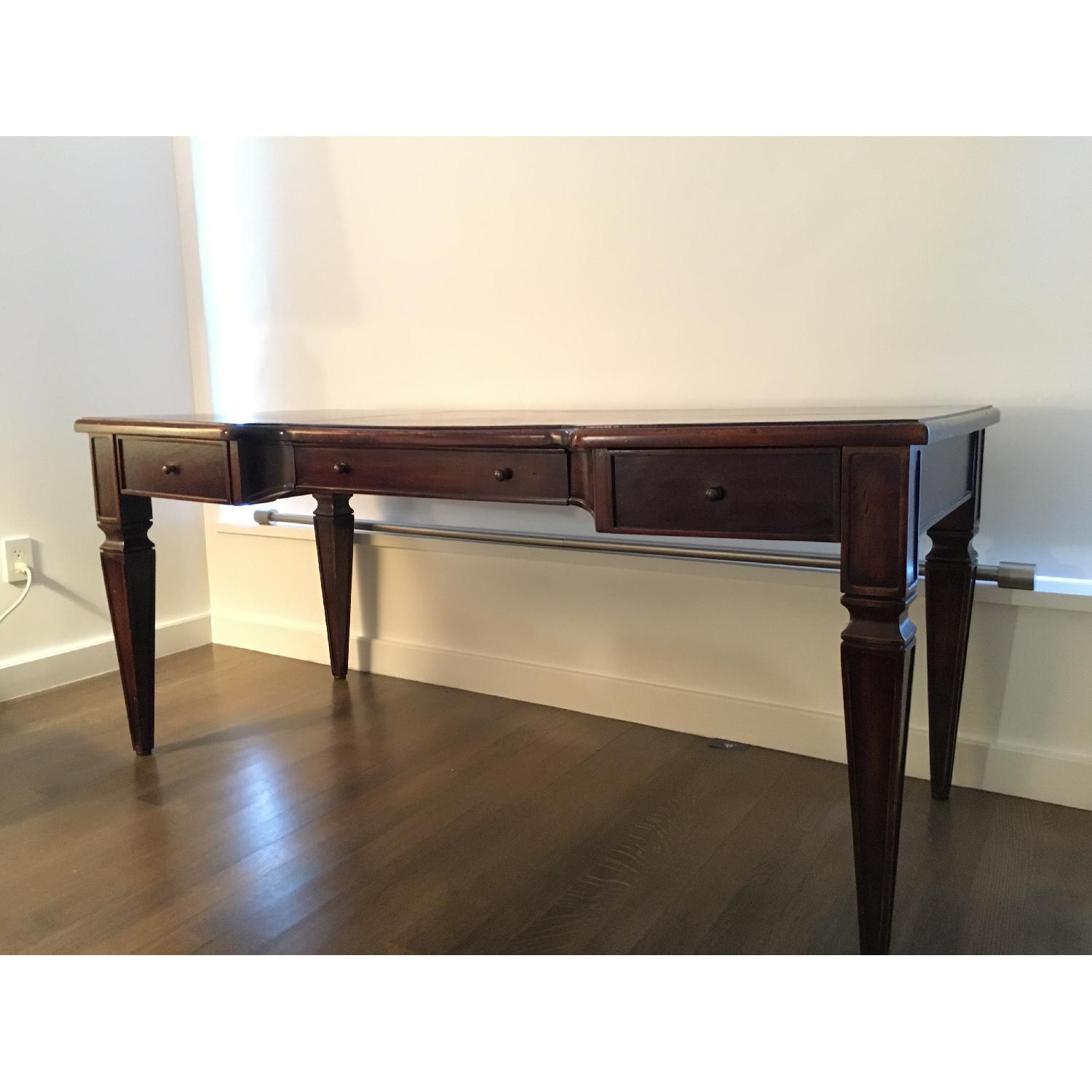 South Cone Home Furniture Hardwood Desk - image-1