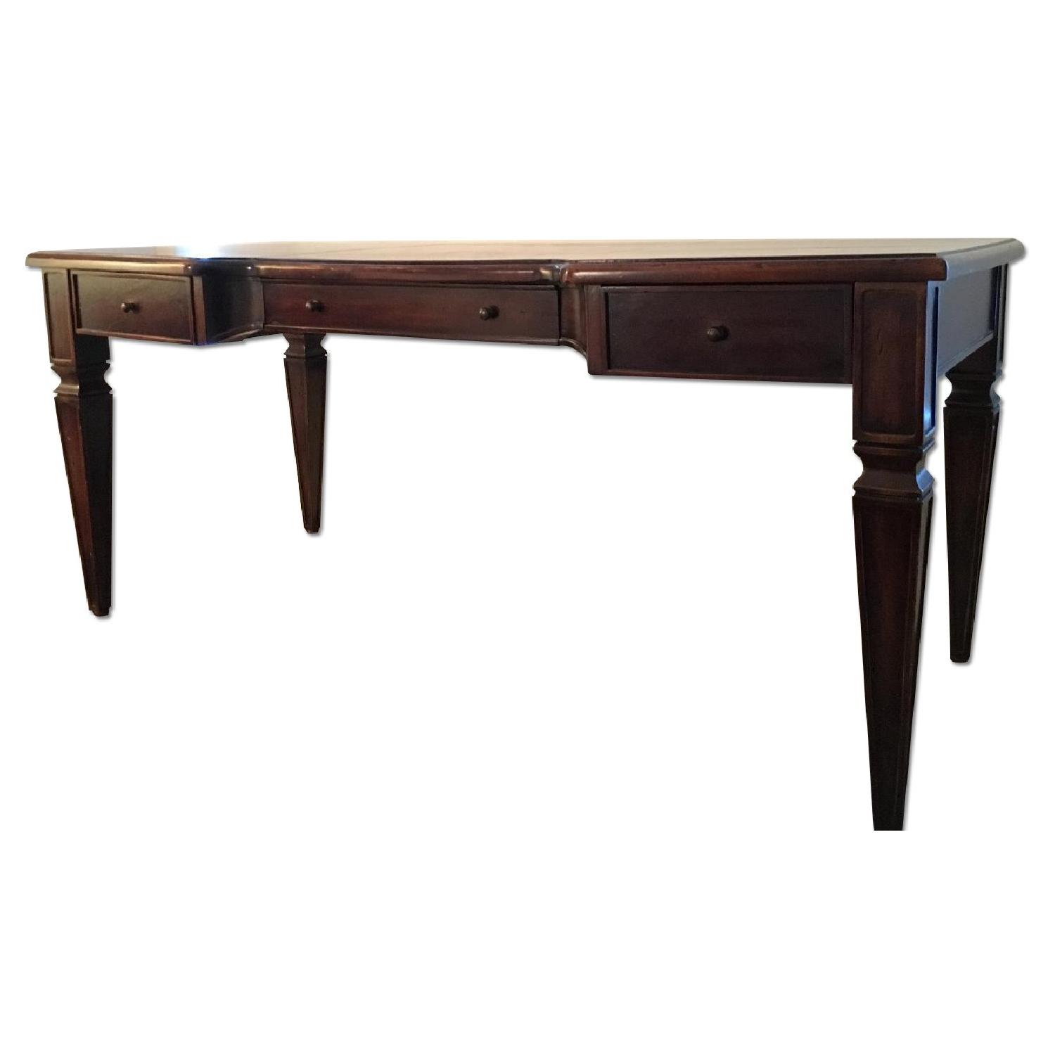 South Cone Home Furniture Hardwood Desk - image-0