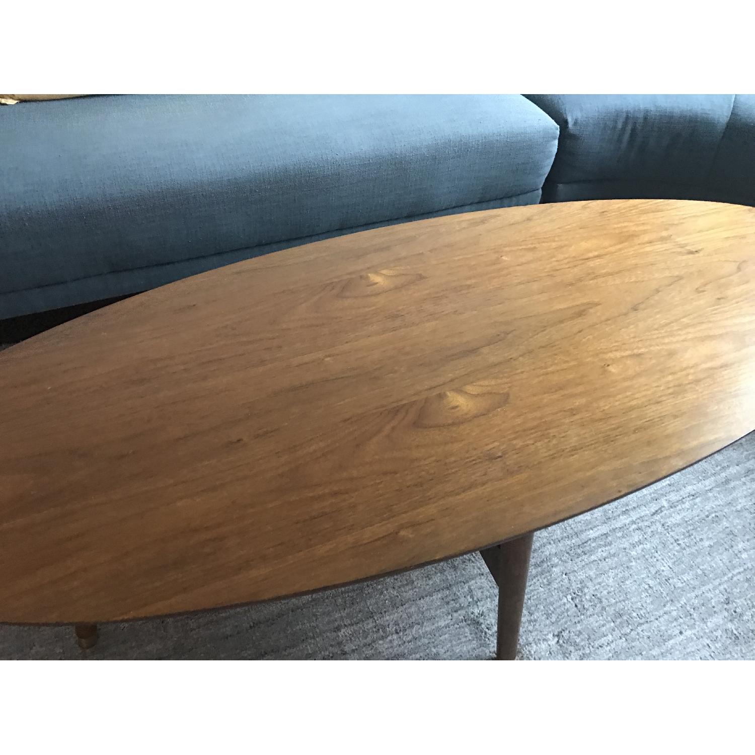 West elm Reeve Mid-Century Oval Coffee Table - image-6