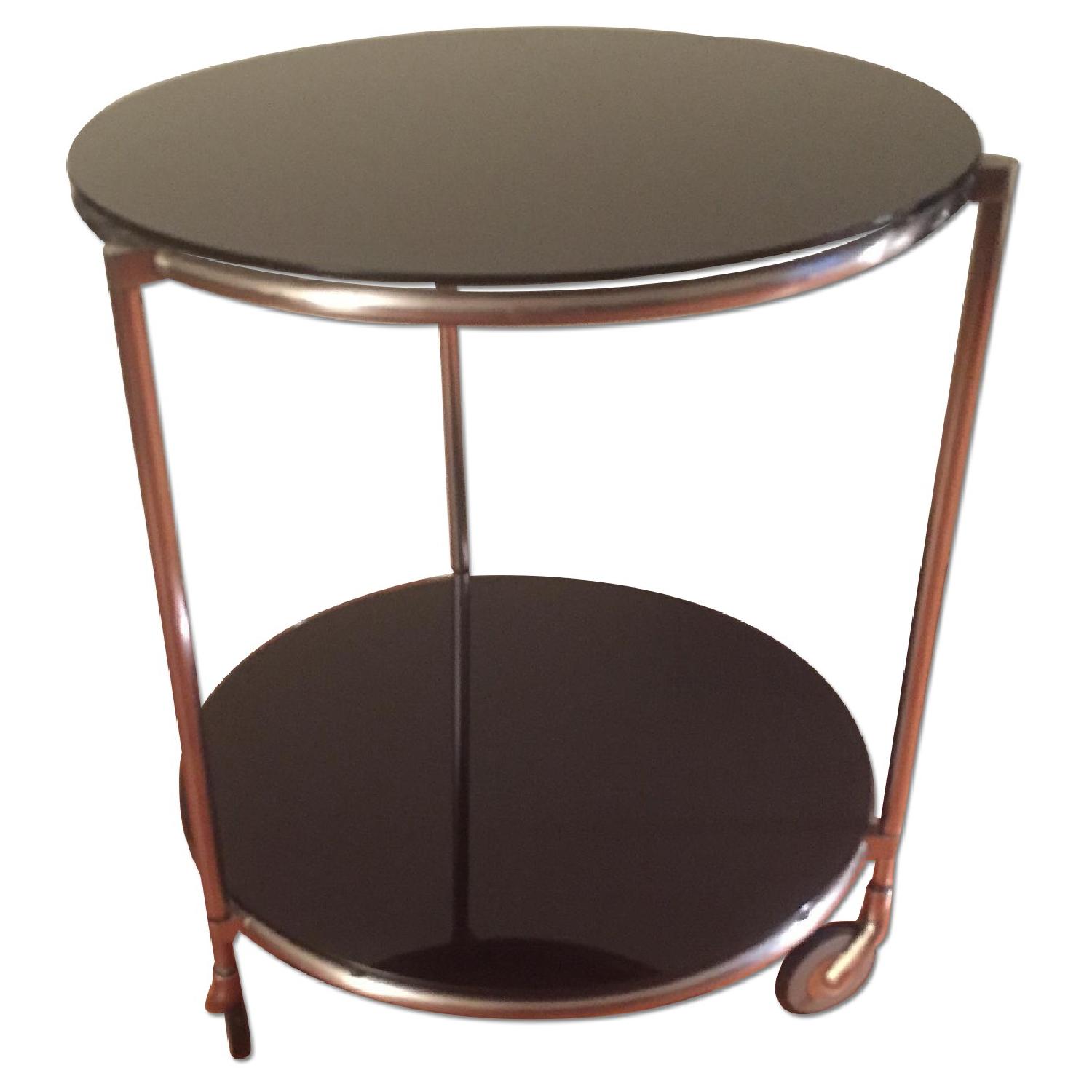 Ikea Glass Side Table - image-0
