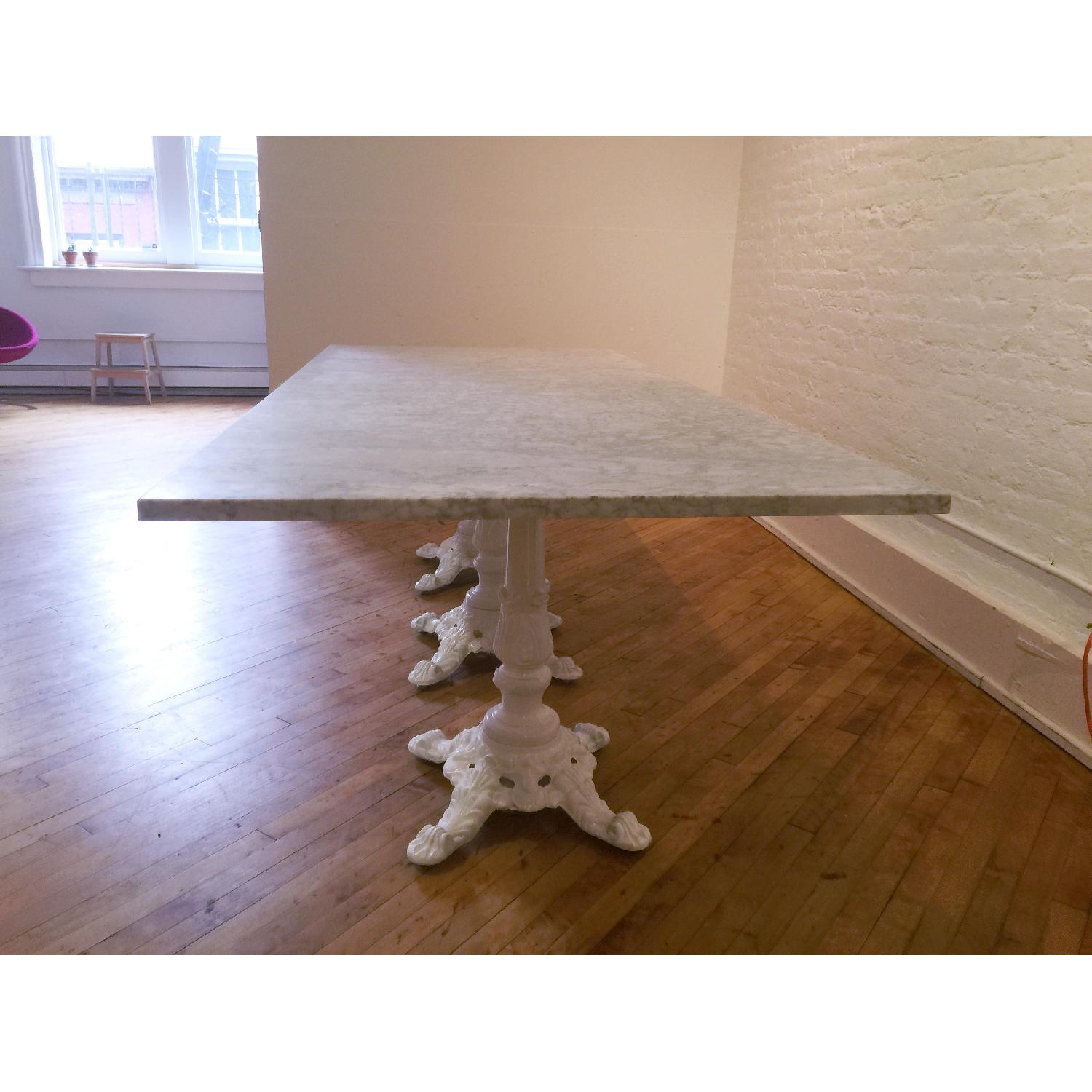 Carrara Marble Dining Table - image-2