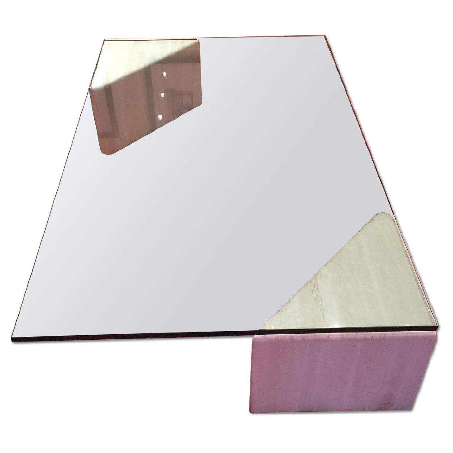 Floating Glass Cocktail Table - image-0