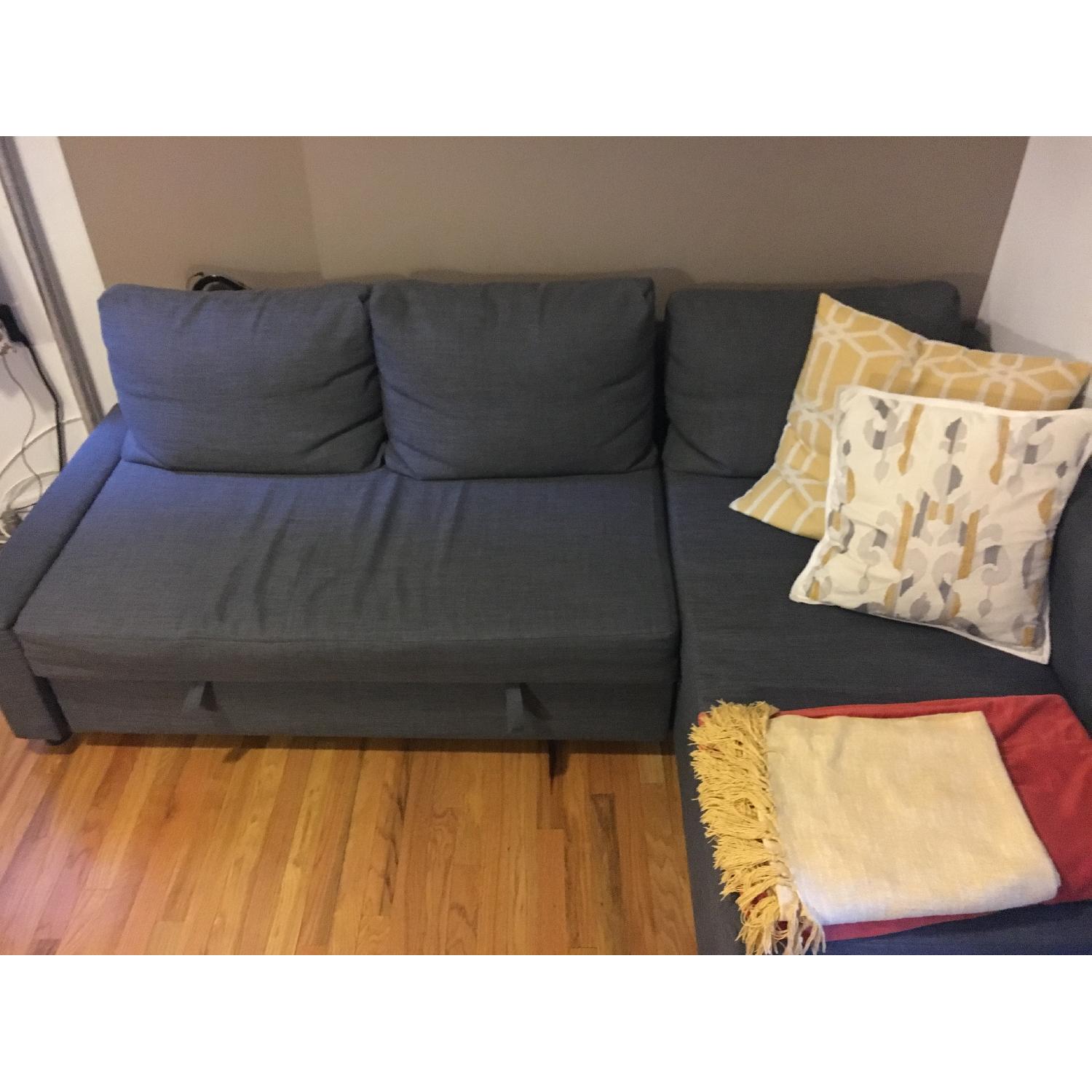 Ikea Fabric Sleeper Sofa - image-2
