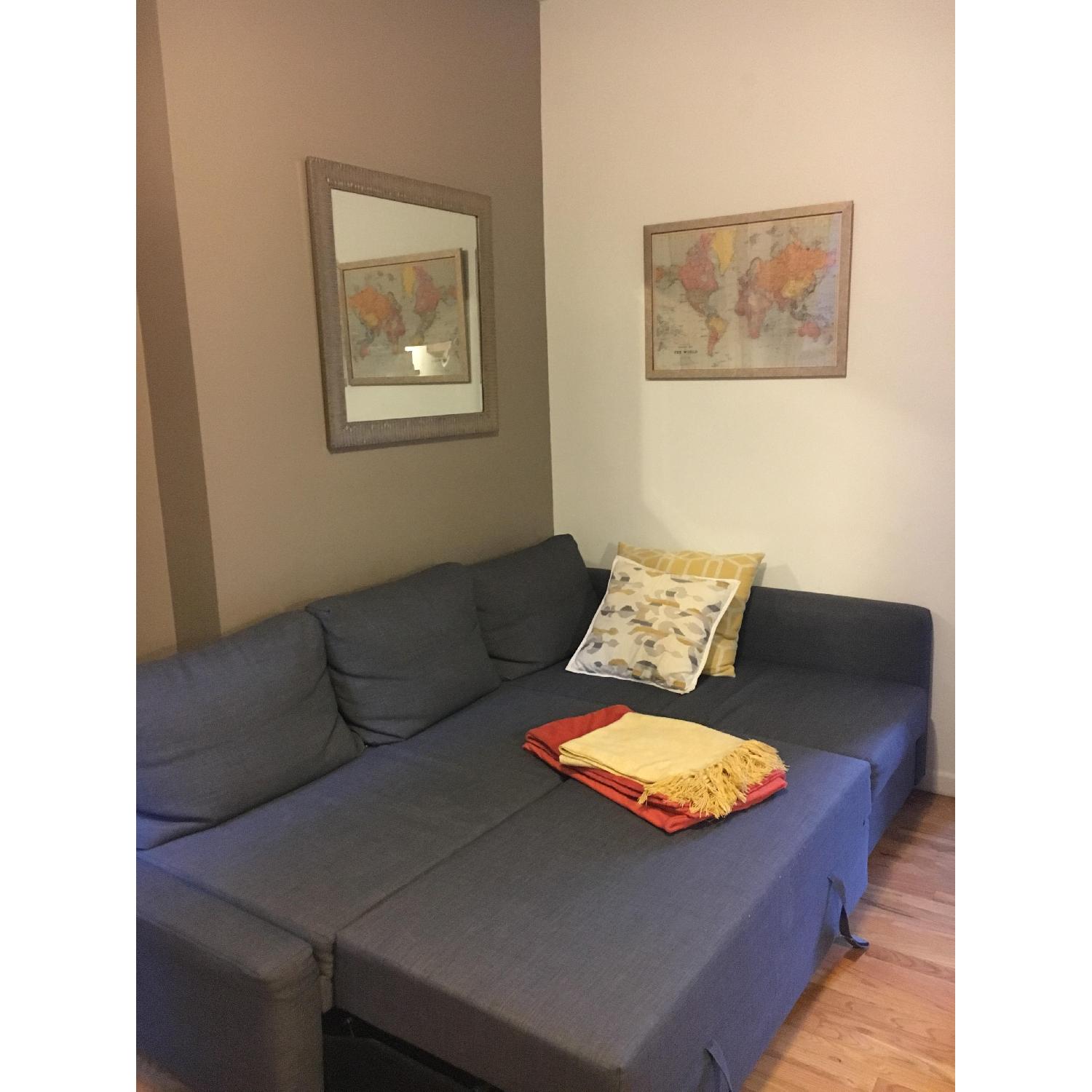 Ikea Fabric Sleeper Sofa - image-3