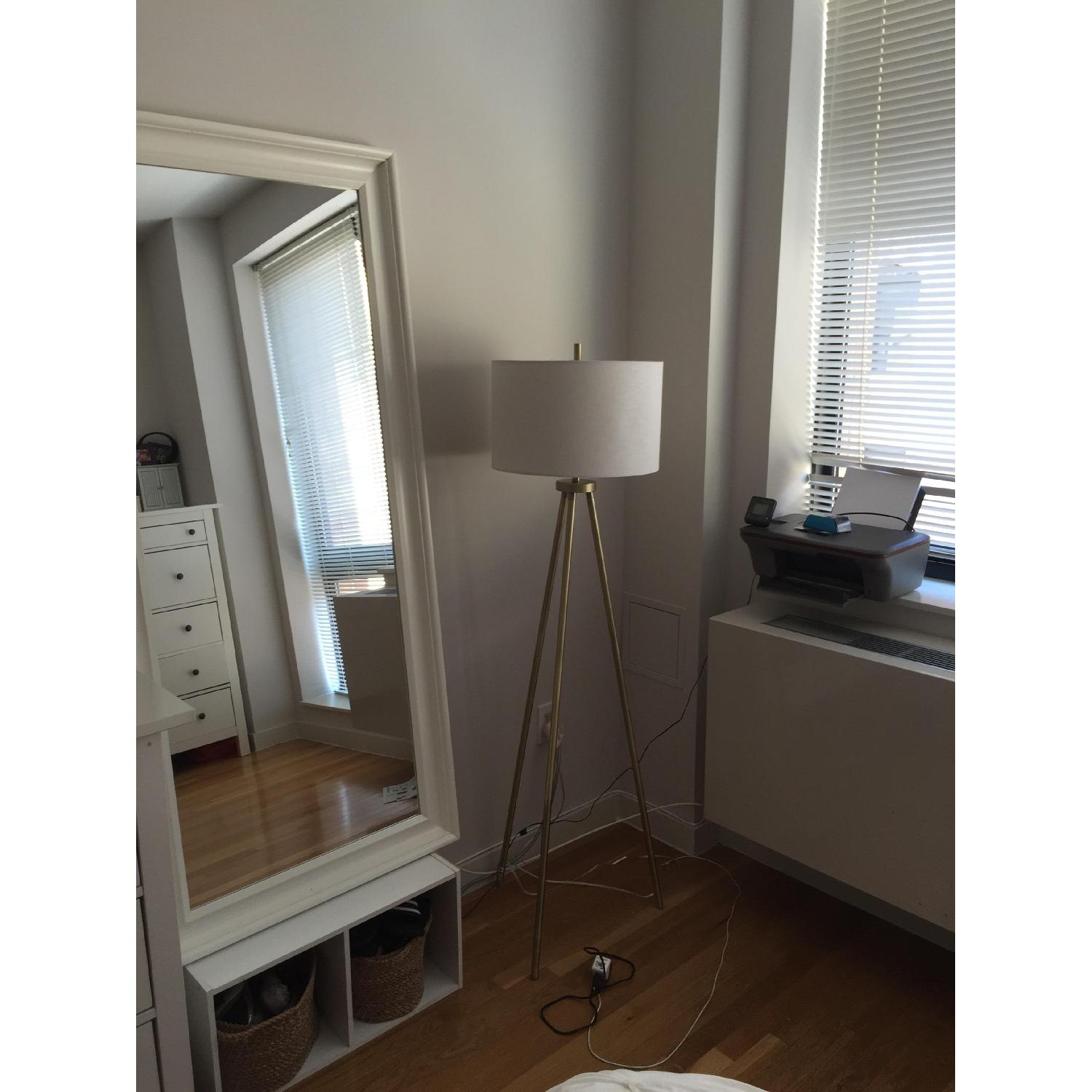 Ikea Hemnes Mirror in White AptDeco