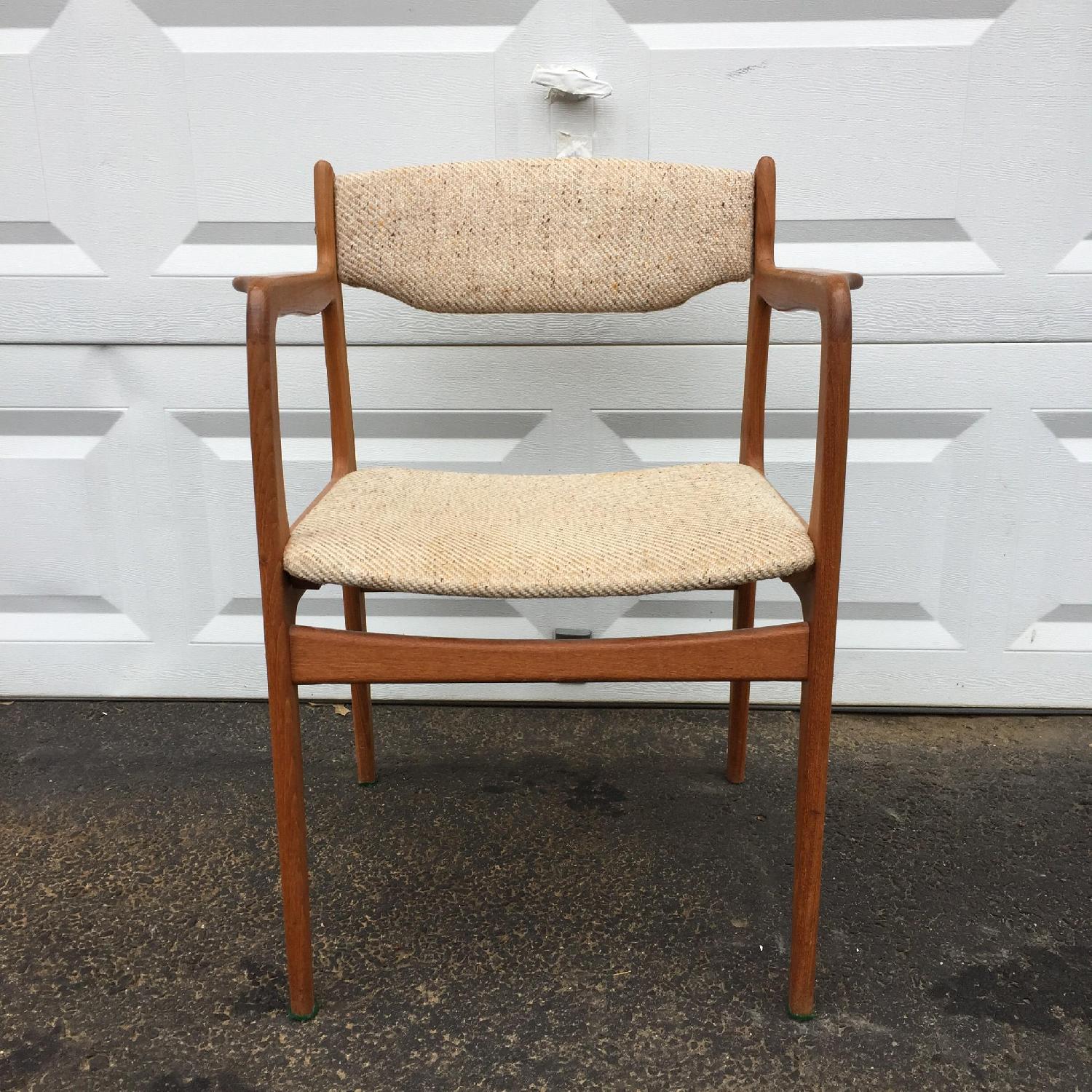 Mid-Century Style Teak Dining Chairs - image-2