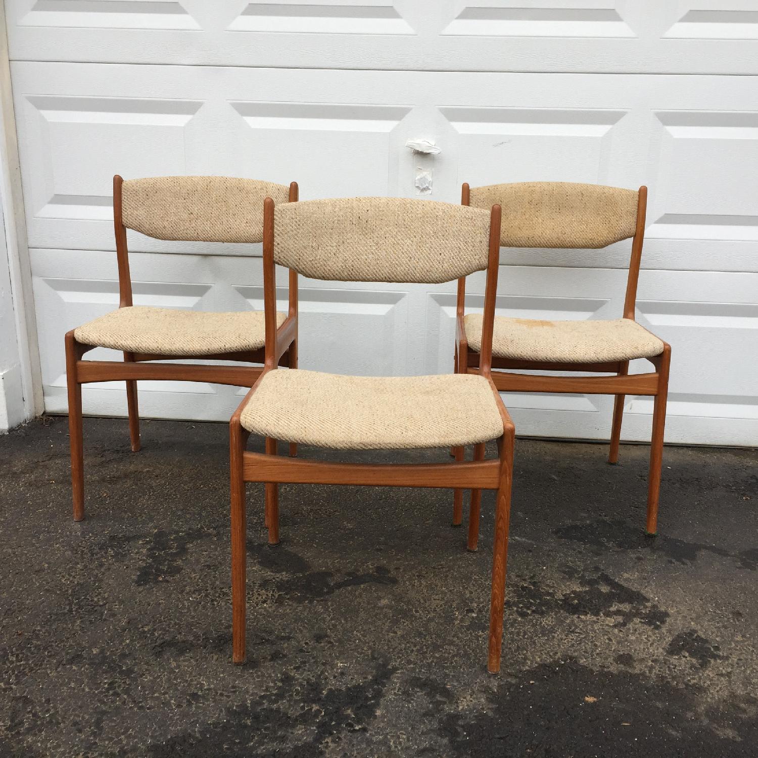 Mid-Century Style Teak Dining Chairs - image-8
