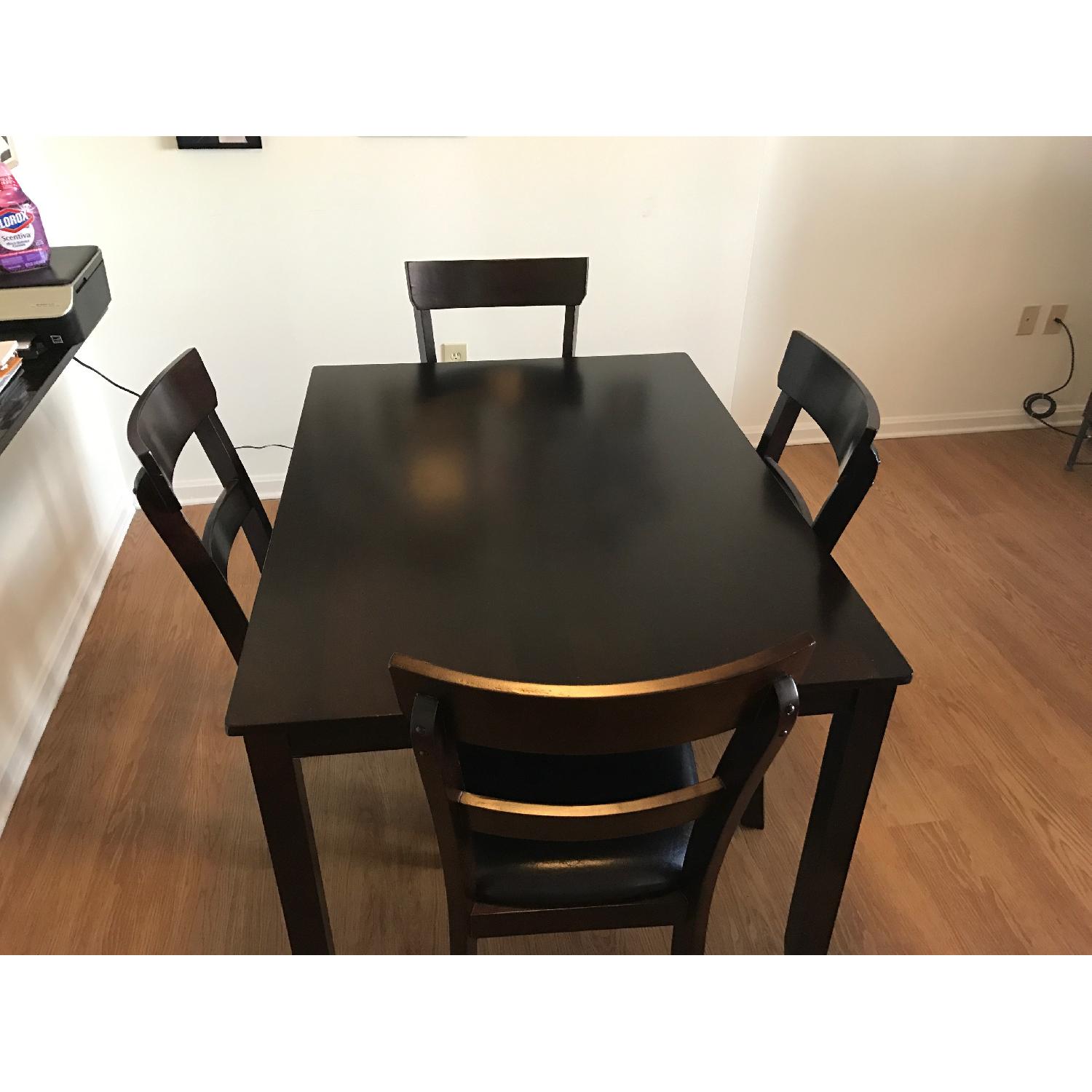 Henderson Square Dining Table w/ 4 Side Chairs - image-2