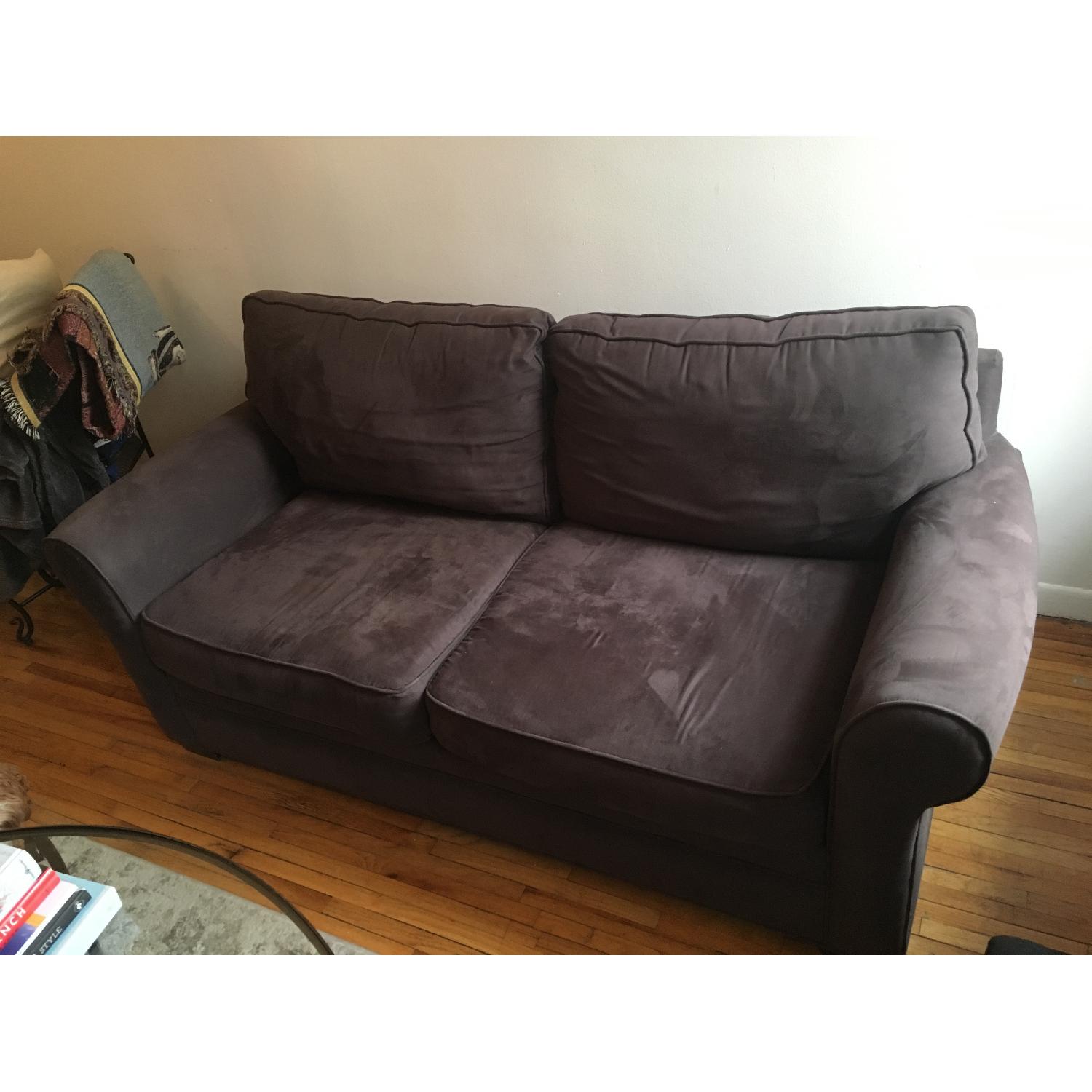 Cindy Crawford Home Bellingham Microfiber Sleeper Loveseat - image-2