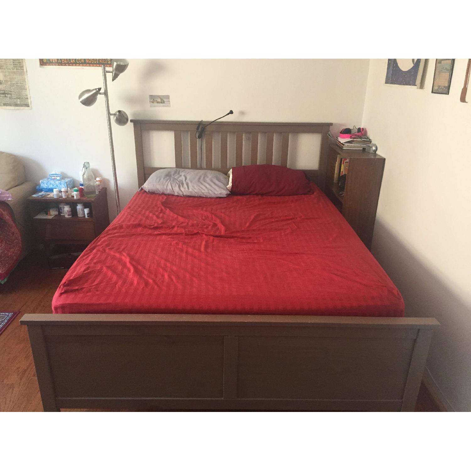 Ikea Hemnes Queen Size Bed - image-1