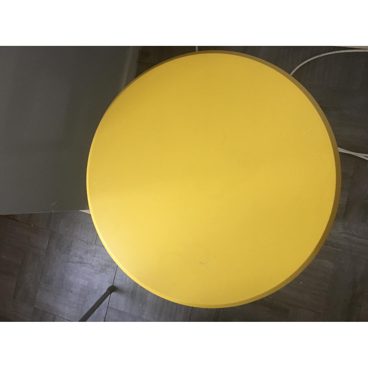 CB2 Yellow Side Table - image-3