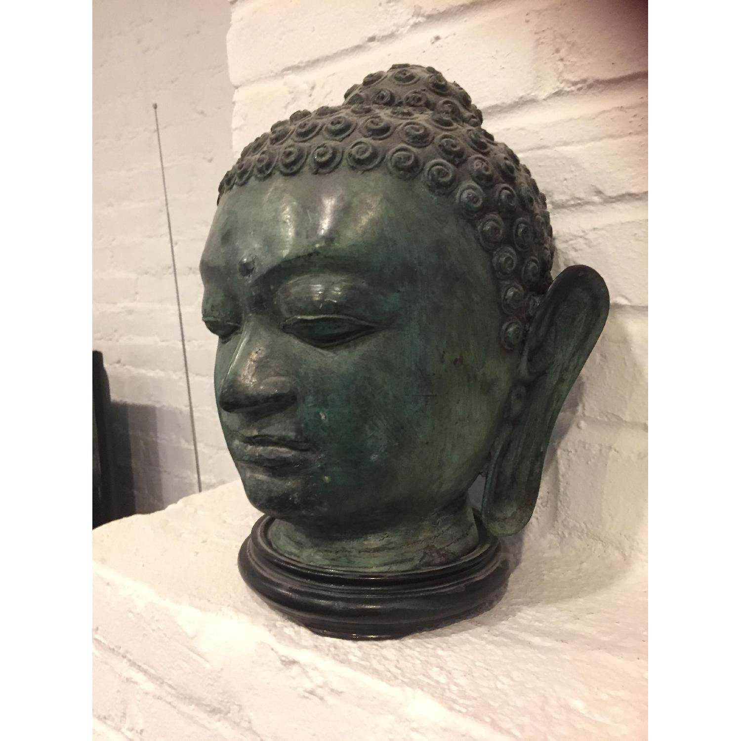 Metal Buddha Head - image-2