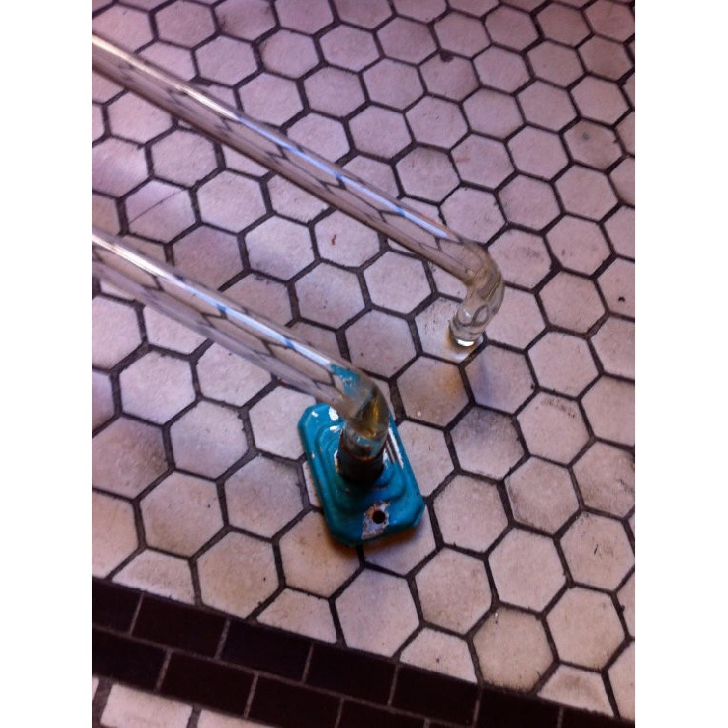 Vintage Glass Towel Bars - image-3