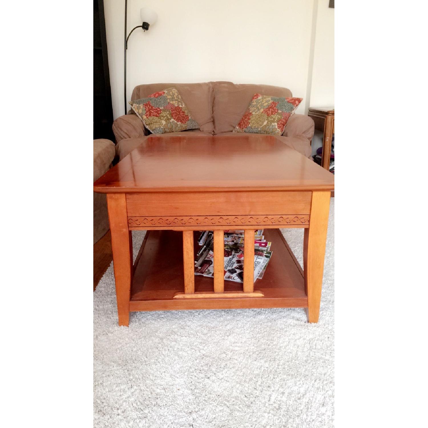 Chestnut Coffee Table - image-5