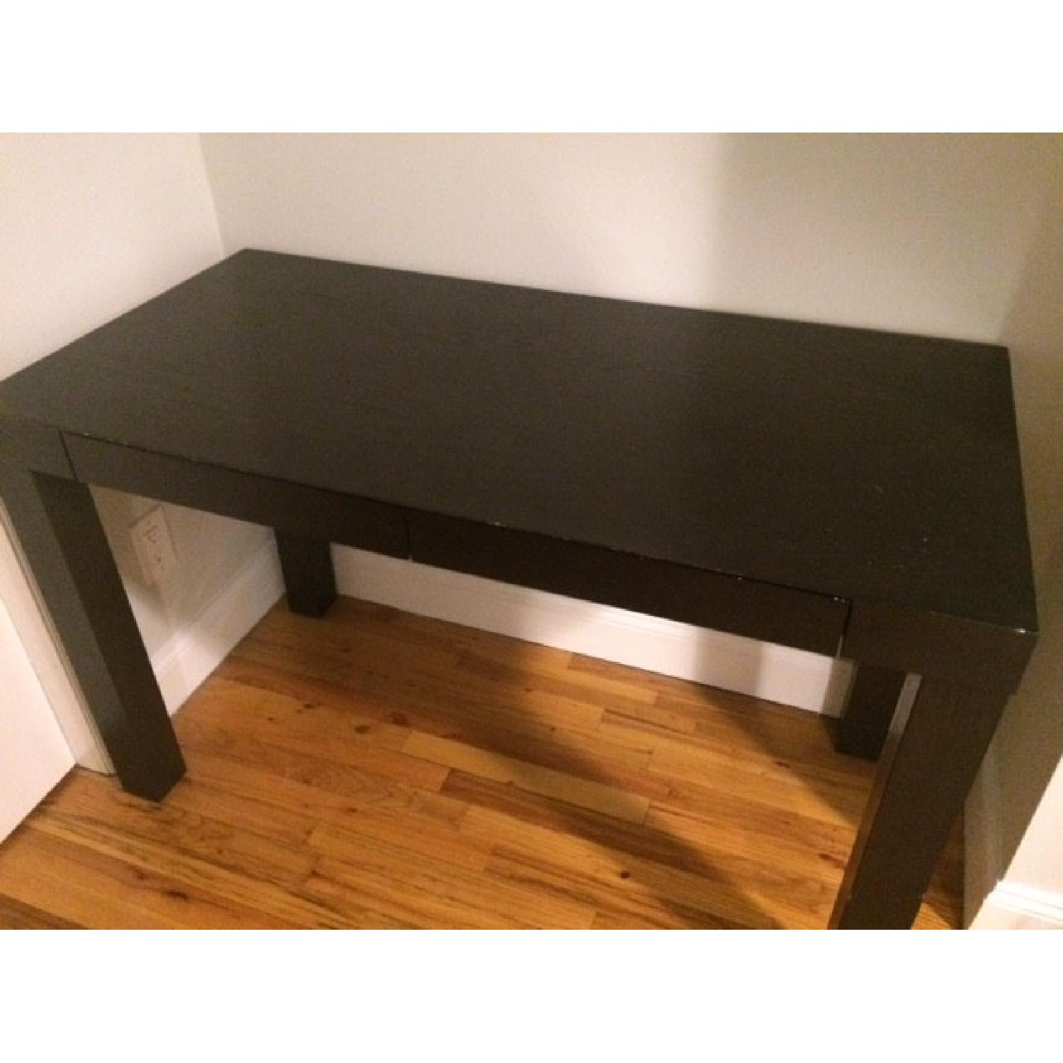 Ikea Dark Brown/Black Desk - image-2