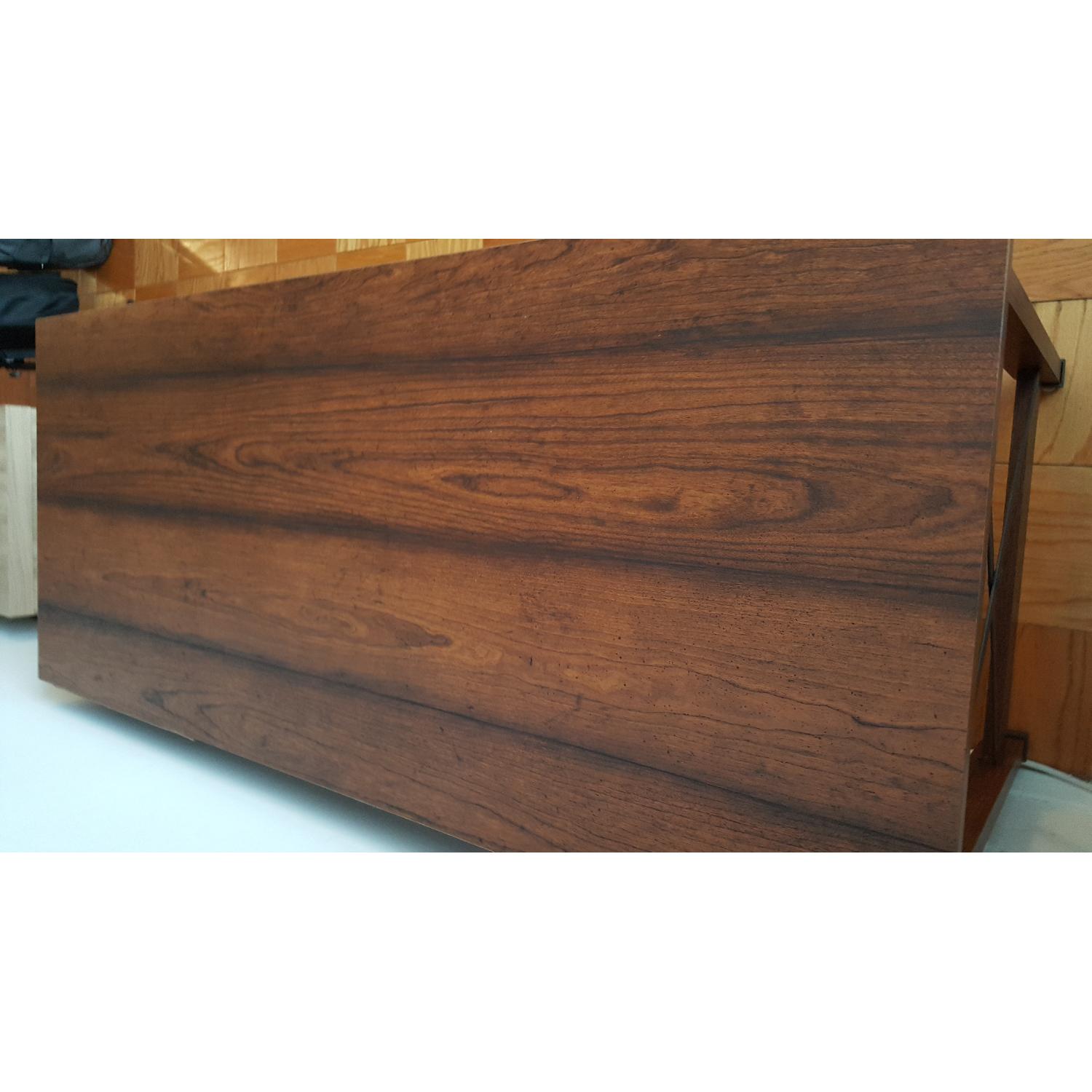 Sauder Modern Rustic Computer Desk w/ Drawers - image-5