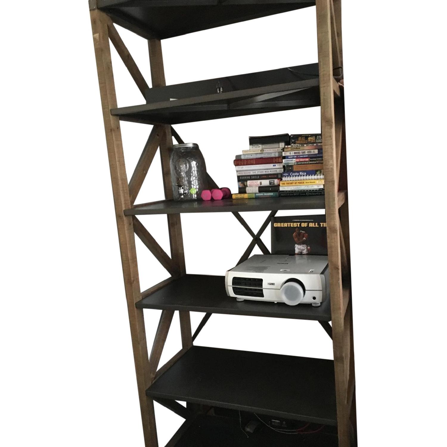 Restoration Hardware Zinc Truss Shelving - image-5