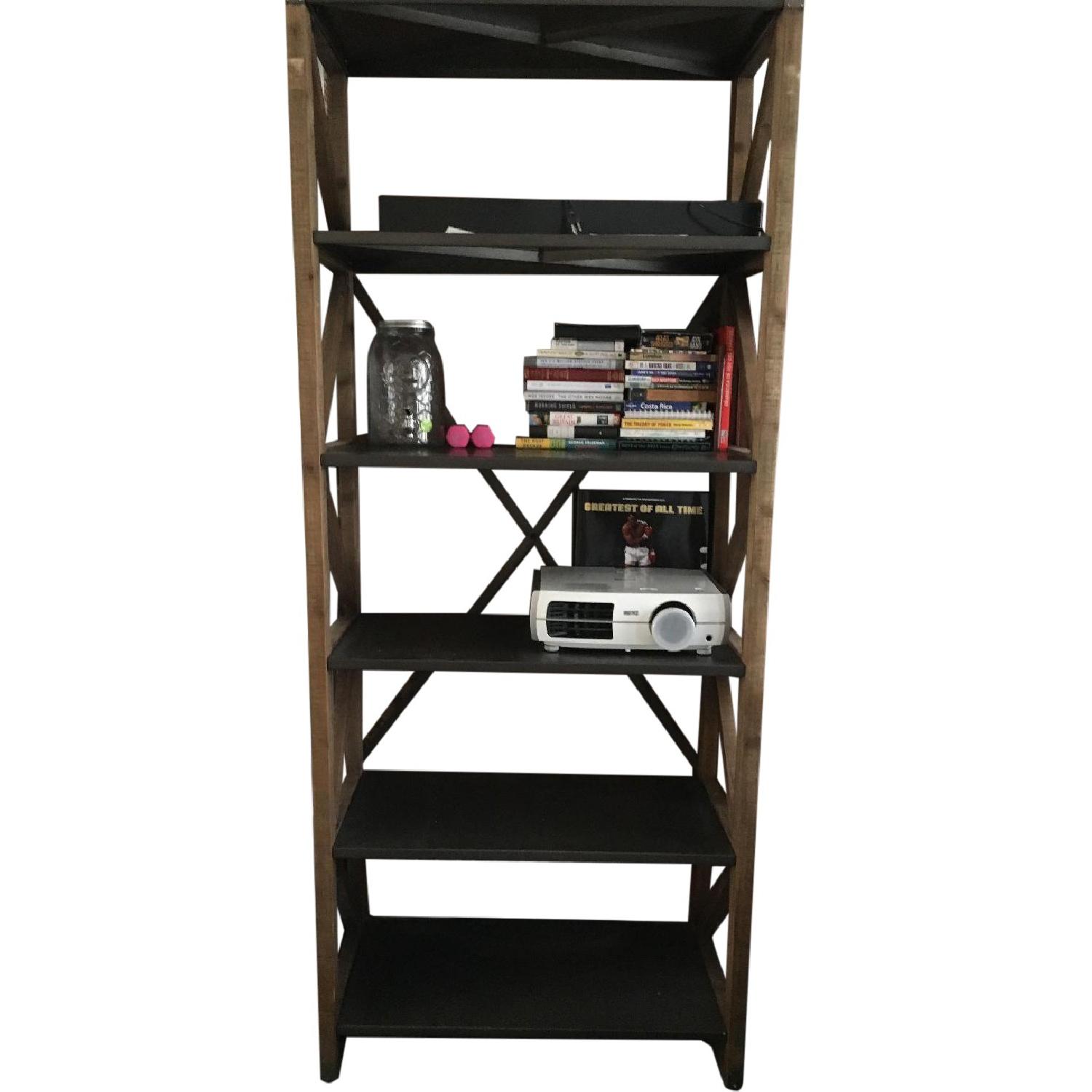 Restoration Hardware Zinc Truss Shelving AptDeco