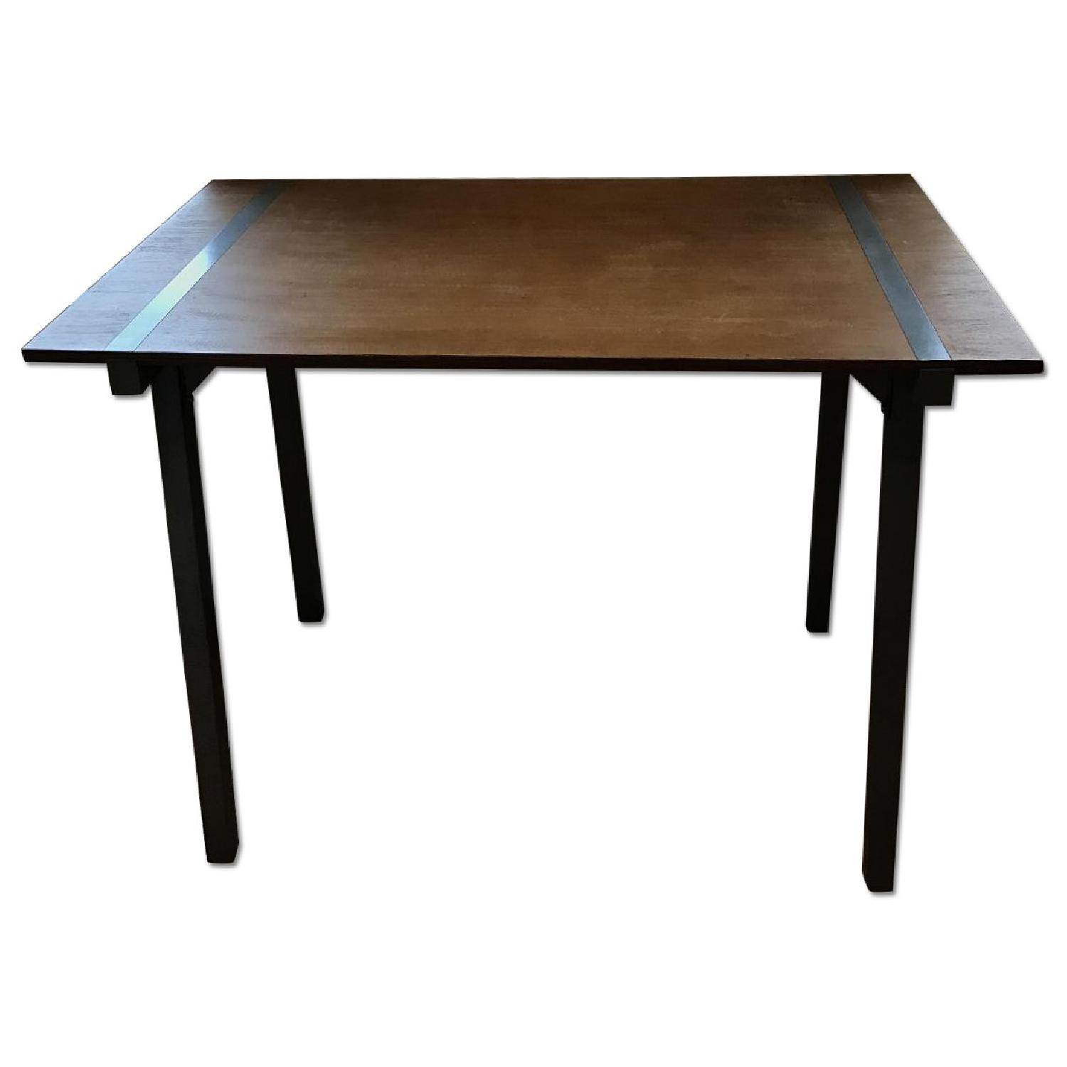 Industrial Wood & Metal Drafting Table - image-0