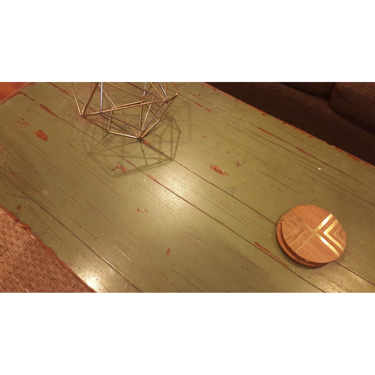 Pottery Barn Distressed Trunk - image-4