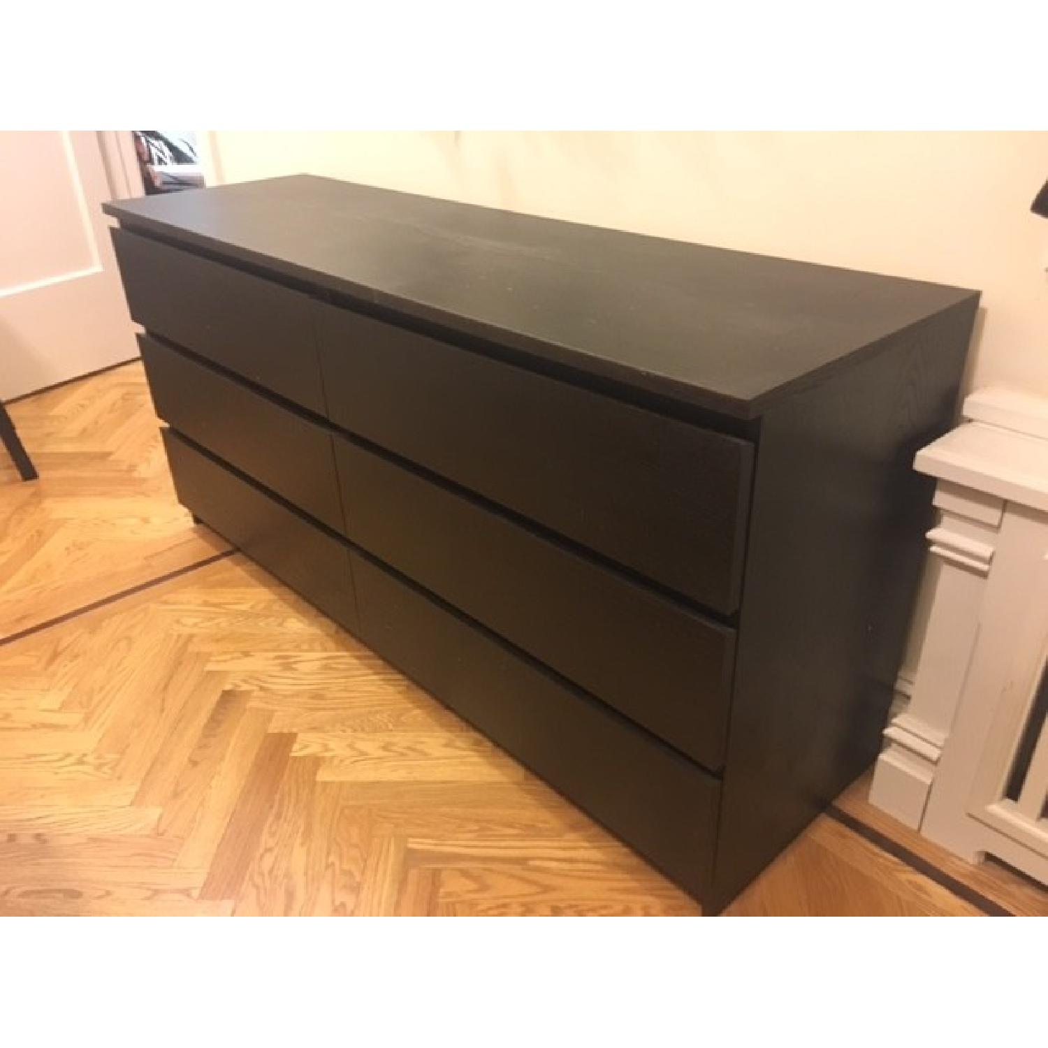 Ikea Kullen Black Dresser - image-2